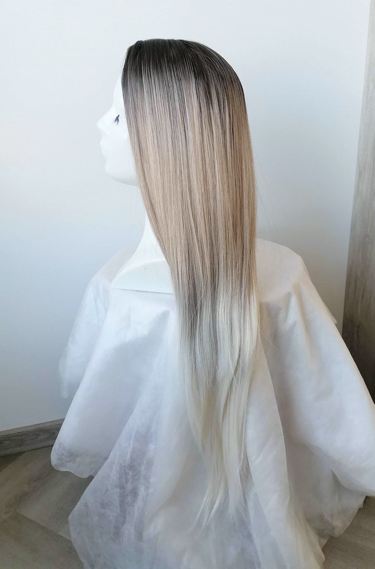 Perukas Nr. 9162(2) natūrali blond ombre spalva, ilgis 80cm