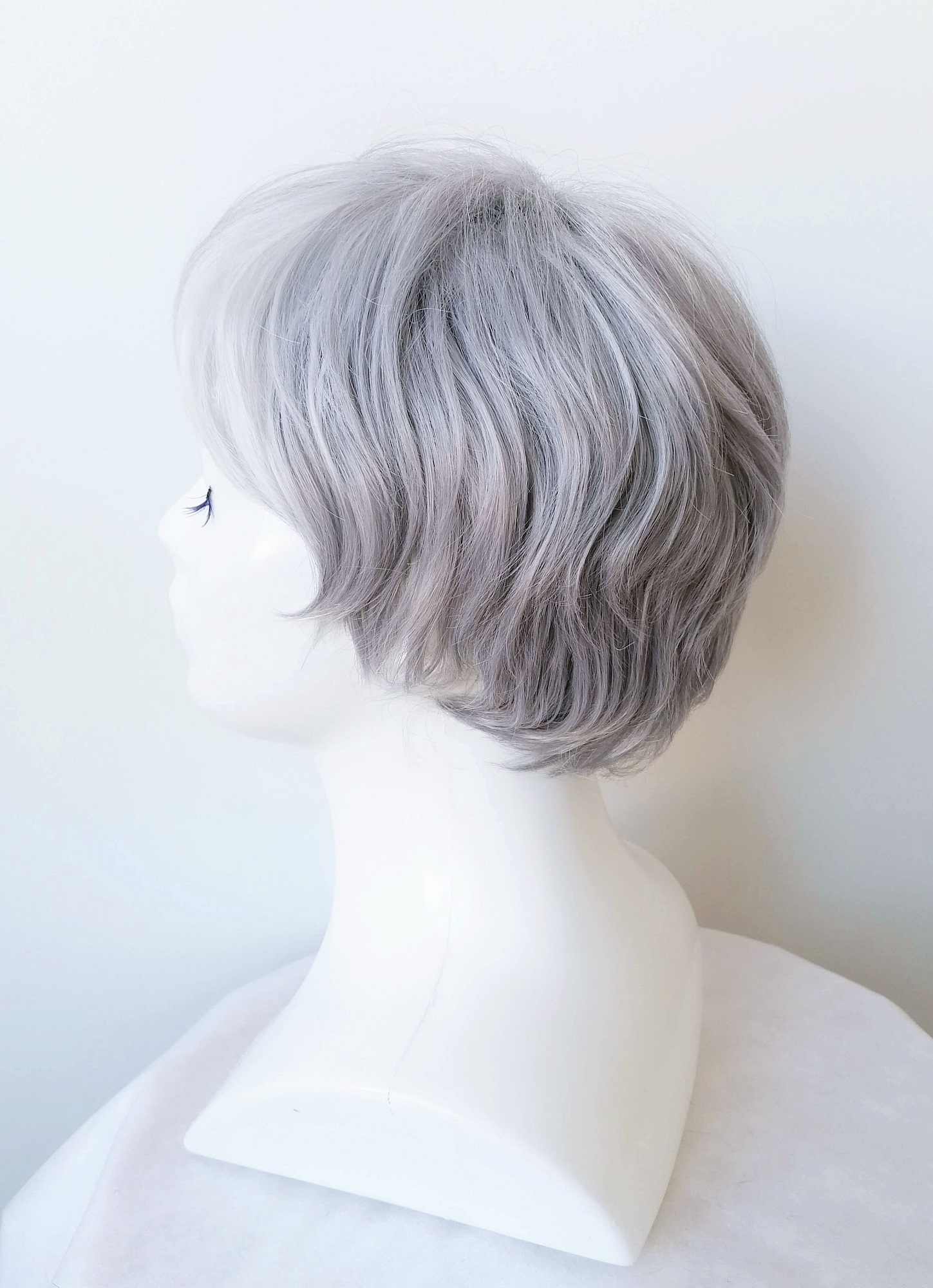 Žilų plaukų perukas Nr. 225, šviesintas prekis