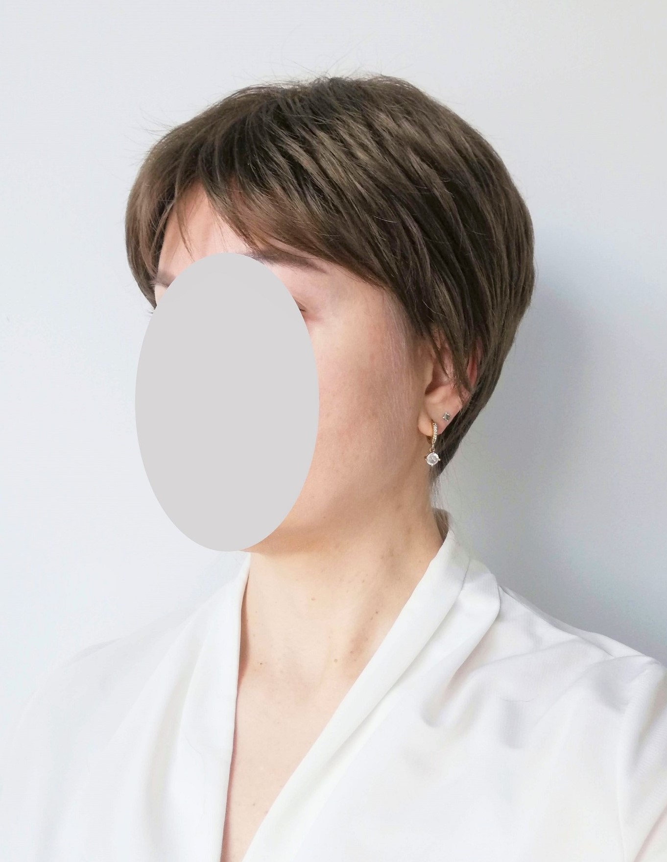 Perukas Nr. 10 (RG-9714) rudas, trumpų plaukų