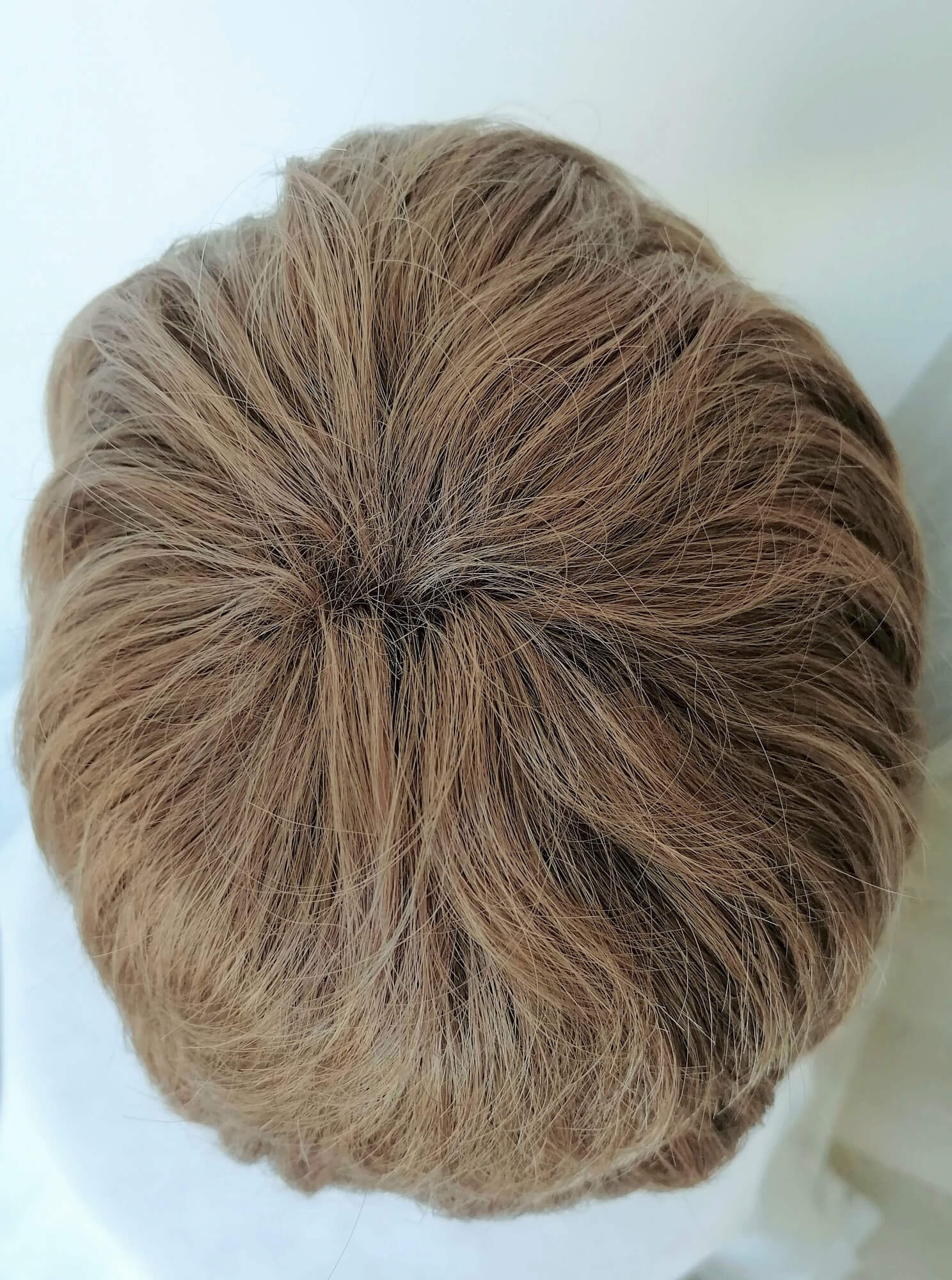 Perukas Nr. 491 trumpų plaukų, šviesiai rudas