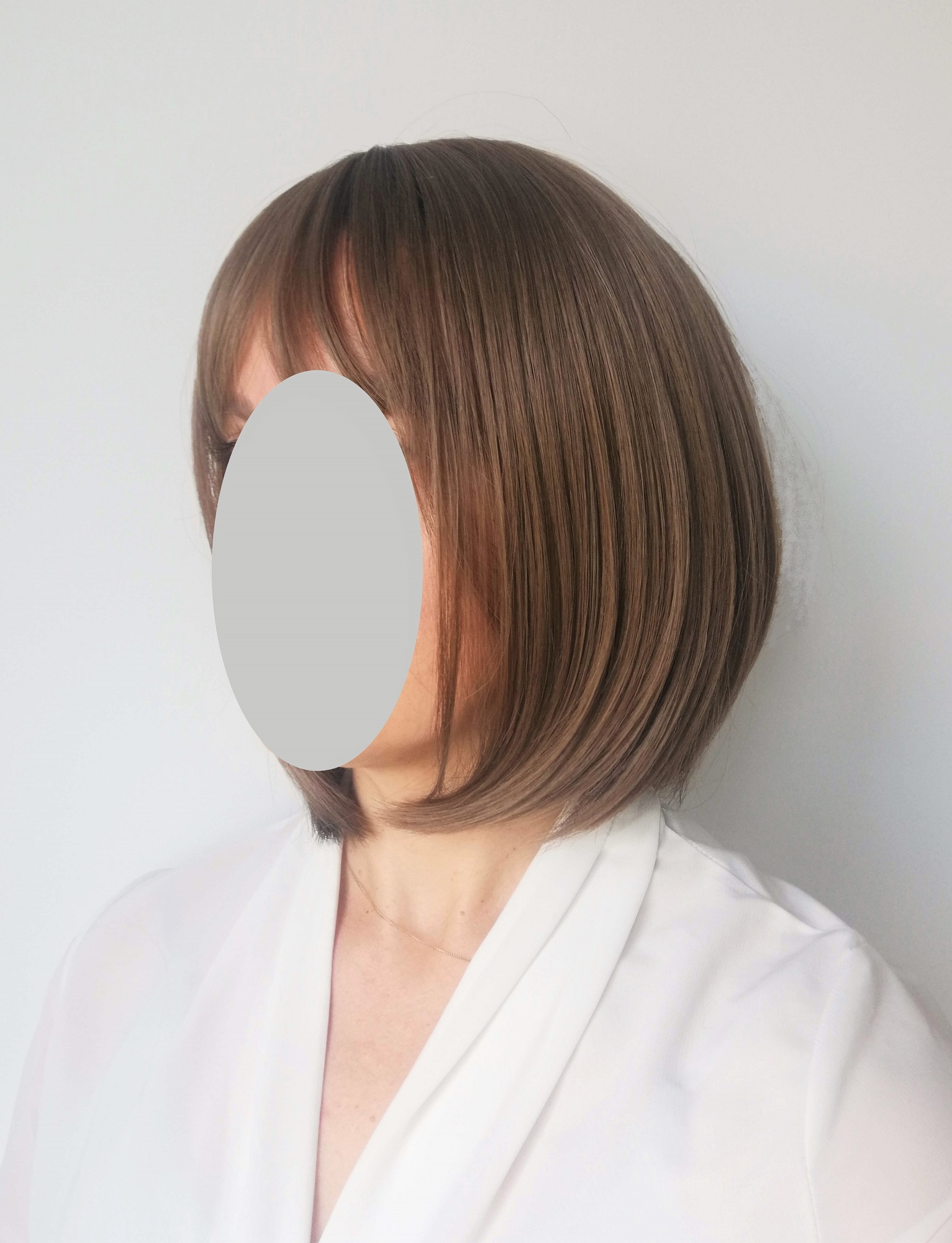 Perukas Nr. 1099(1) kare kirpimas, ilgis 30cm