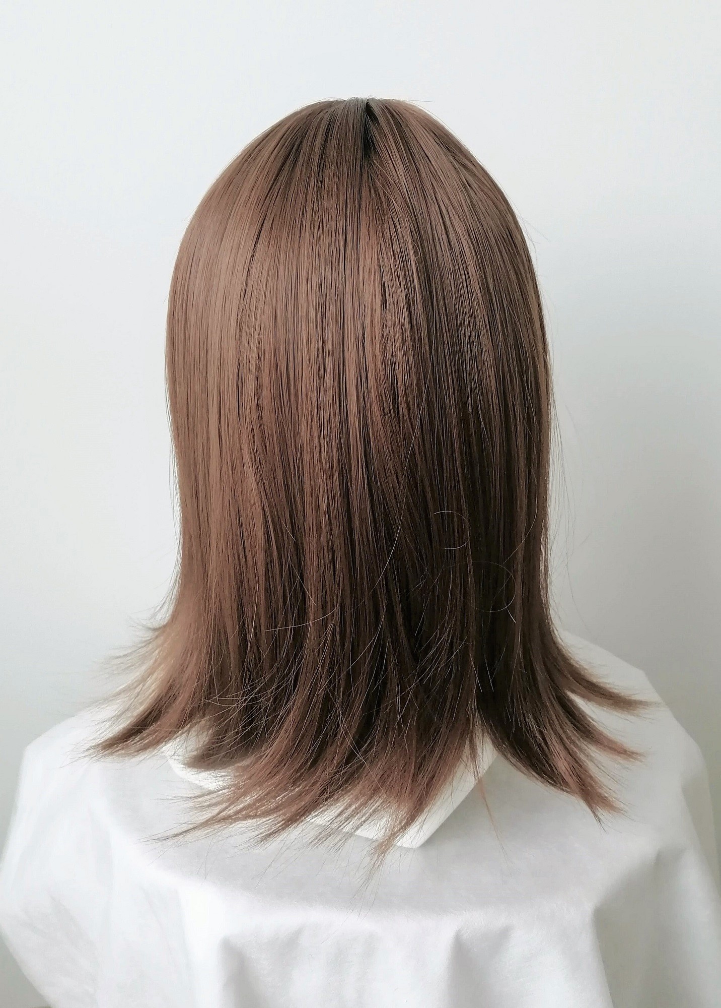 Perukas Nr. 1164(1) rudas kare, ilgis 38cm