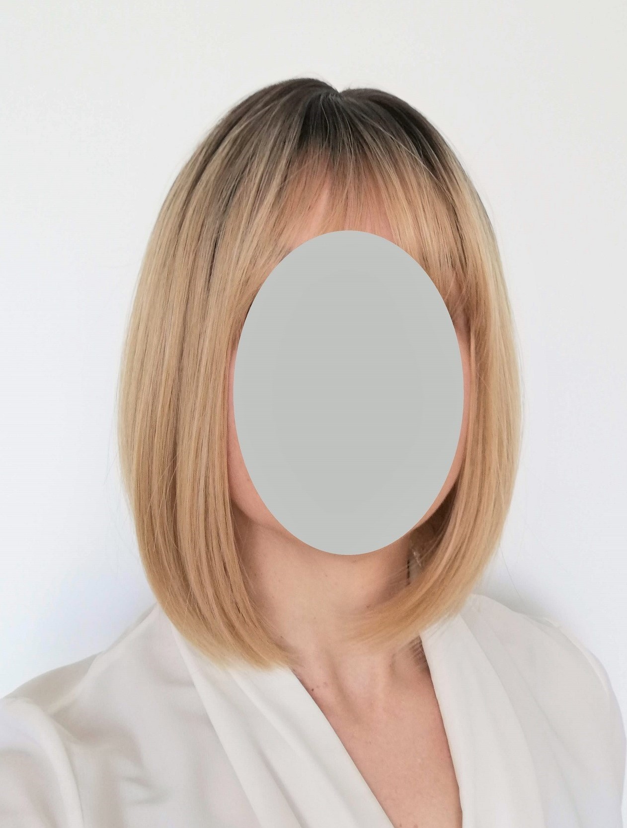 Perukas Nr.1087(1) gintarinis / smėlio blond spalva, ilgis 33cm