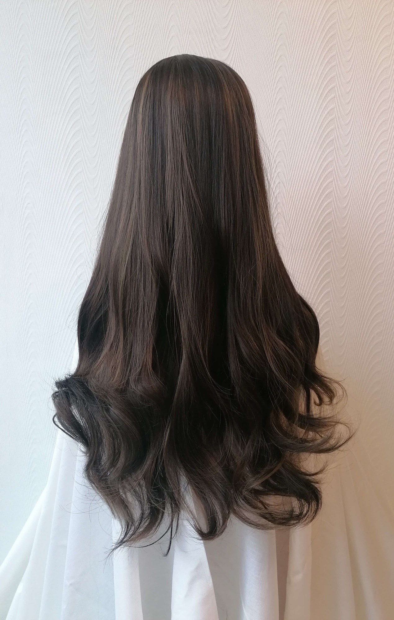 Perukas Nr. 5125(1) rudas, sruogos priekyje, ilgis 70cm