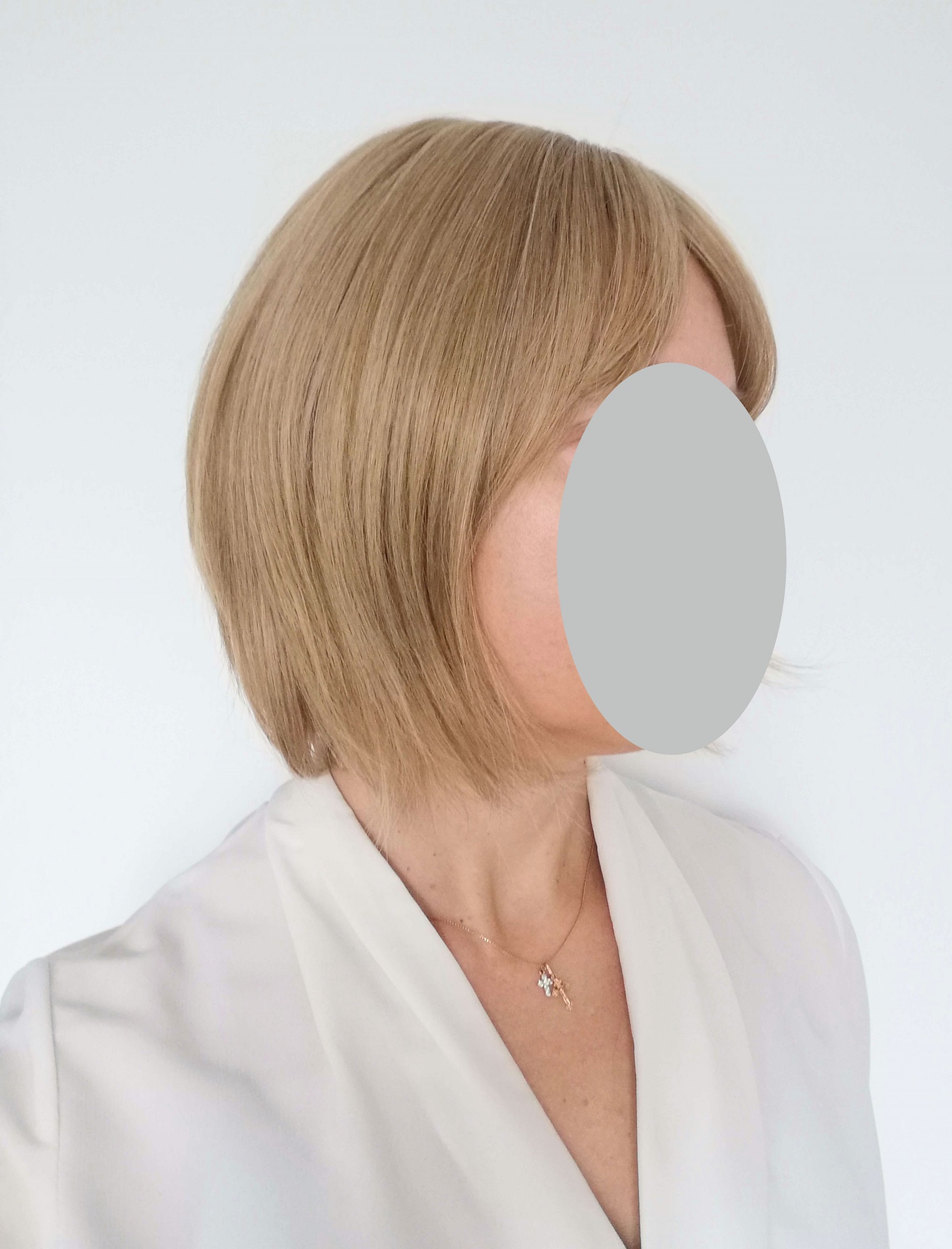 Perukas Nr. 1109(1) natūrali blond spalva, ilgis 30cm
