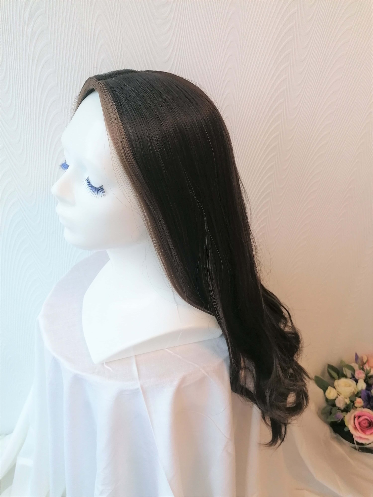 Perukas Nr. 5125(1) rudas, sruogos priekyje, ilgis 70cm