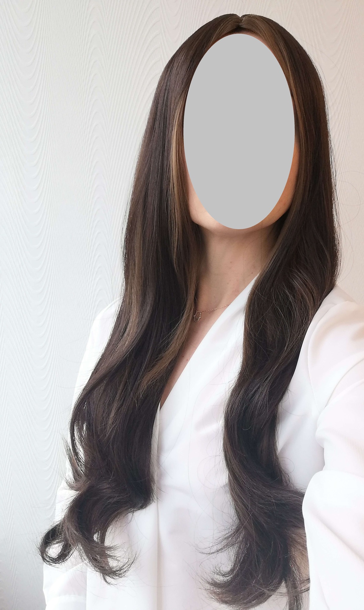 Perukas Nr. 5125(1) rudas, sruogos priekyje, ilgis 70cm