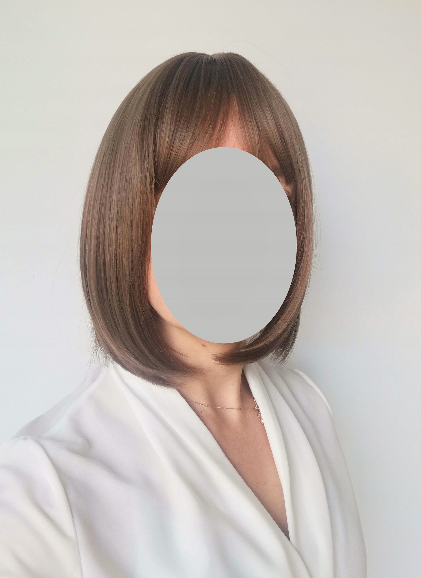 Perukas Nr. 1099(1) kare kirpimas, ilgis 30cm