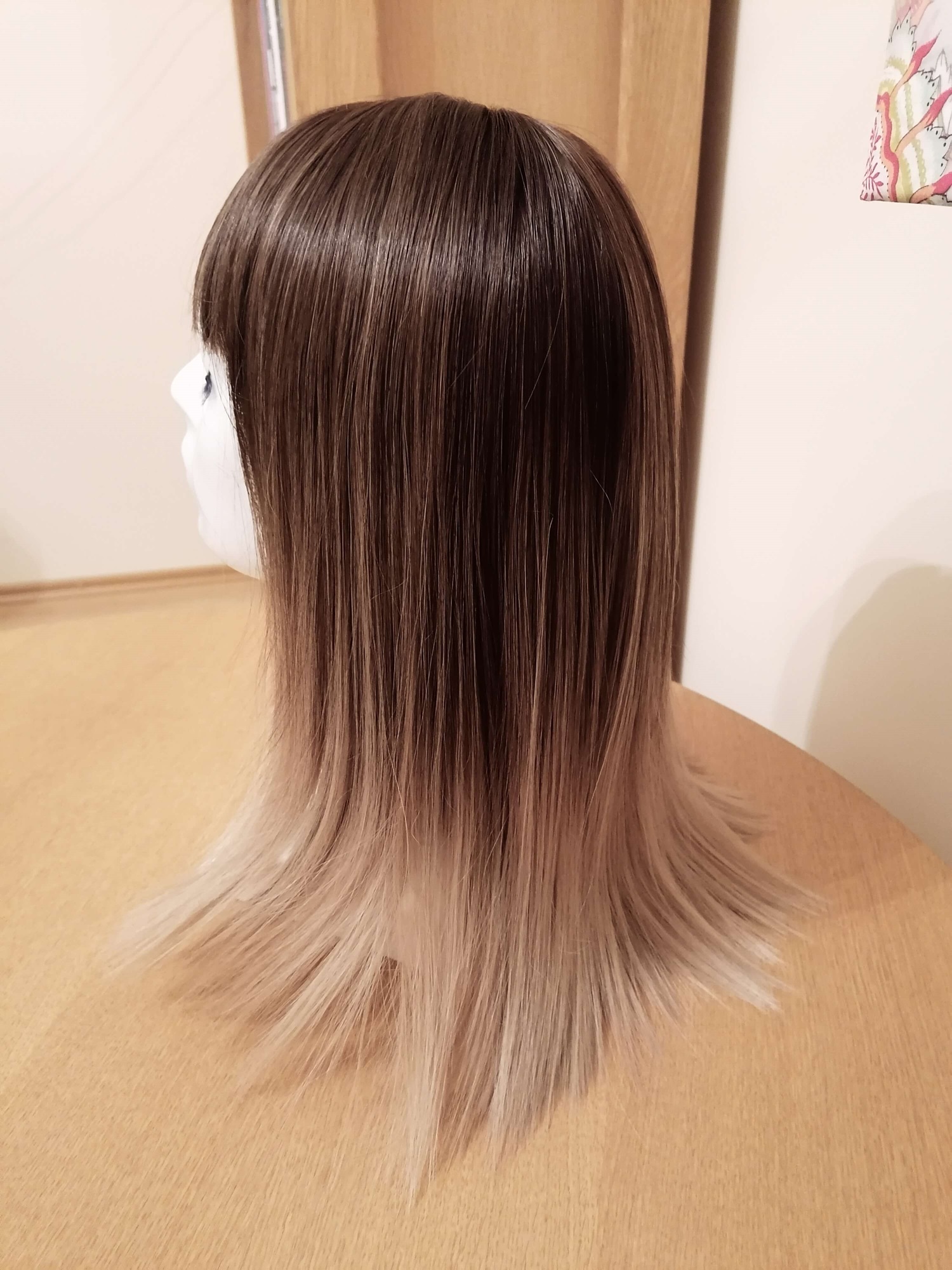 Perukas Nr. 152(2) ombre su kirpčiukais, ilgis 45cm