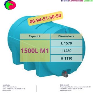 1500 M1 Litres Horizontale
