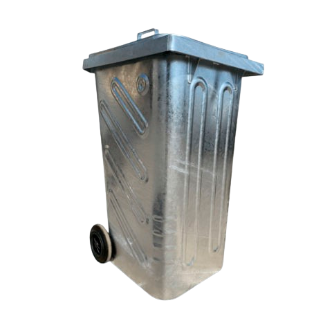 Poubelle Métallique Galvanisée 240 Litres