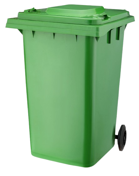 Poubelle plastique standard 360 Litres Renforcée – Usage Intensif