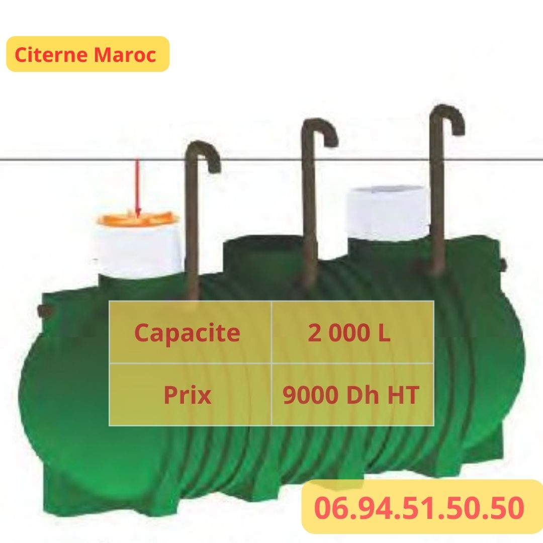 Fosse Septique 2000 litres