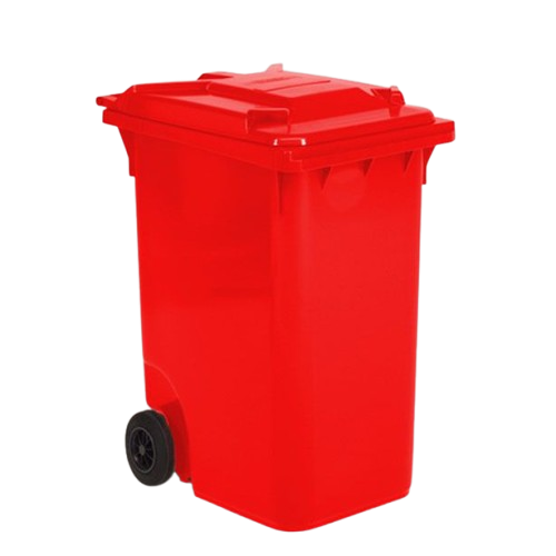 POUBELLES À PÉDALE en plastique d’Europe 360 L – Qualité Supérieure