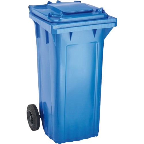 POUBELLES À PÉDALE en plastique d’Europe 120 L – Qualité Supérieure