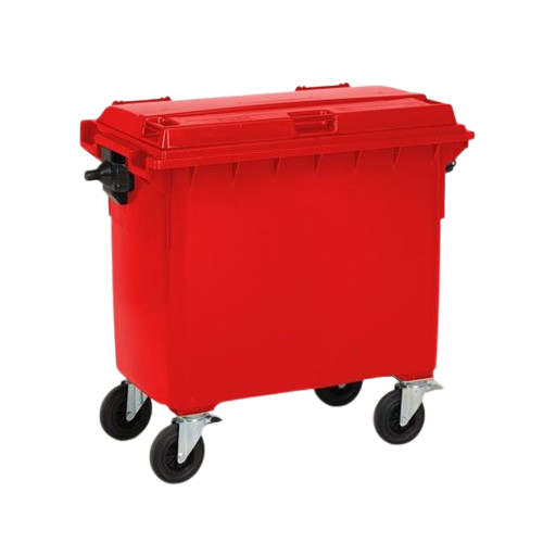 Poubelle en plastique d’Europe 660 L – Qualité Supérieure