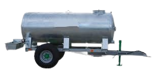 Citerne Métallique à Gasoil 4000 L sur Remorque
