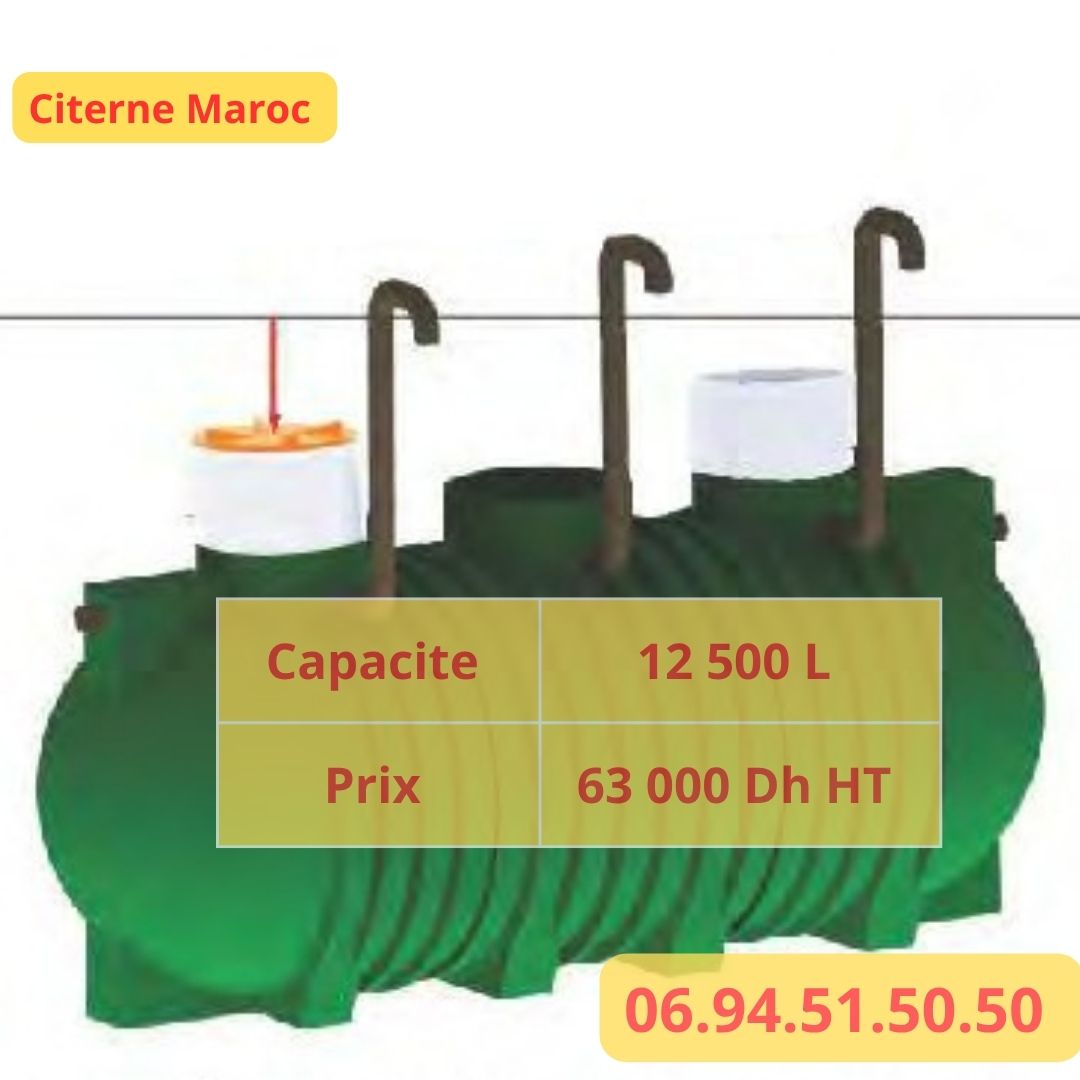 Fosse Septique 12500 litres