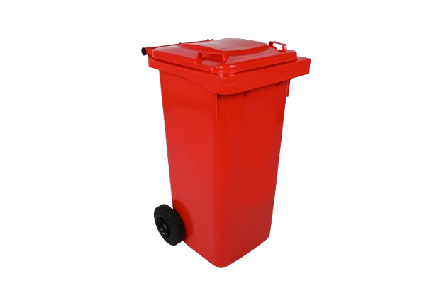 POUBELLES À PÉDALE en plastique d’Europe 120 L – Qualité Supérieure