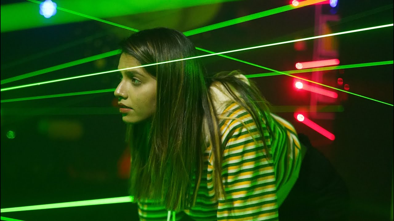 Trampoline + Laser Spy