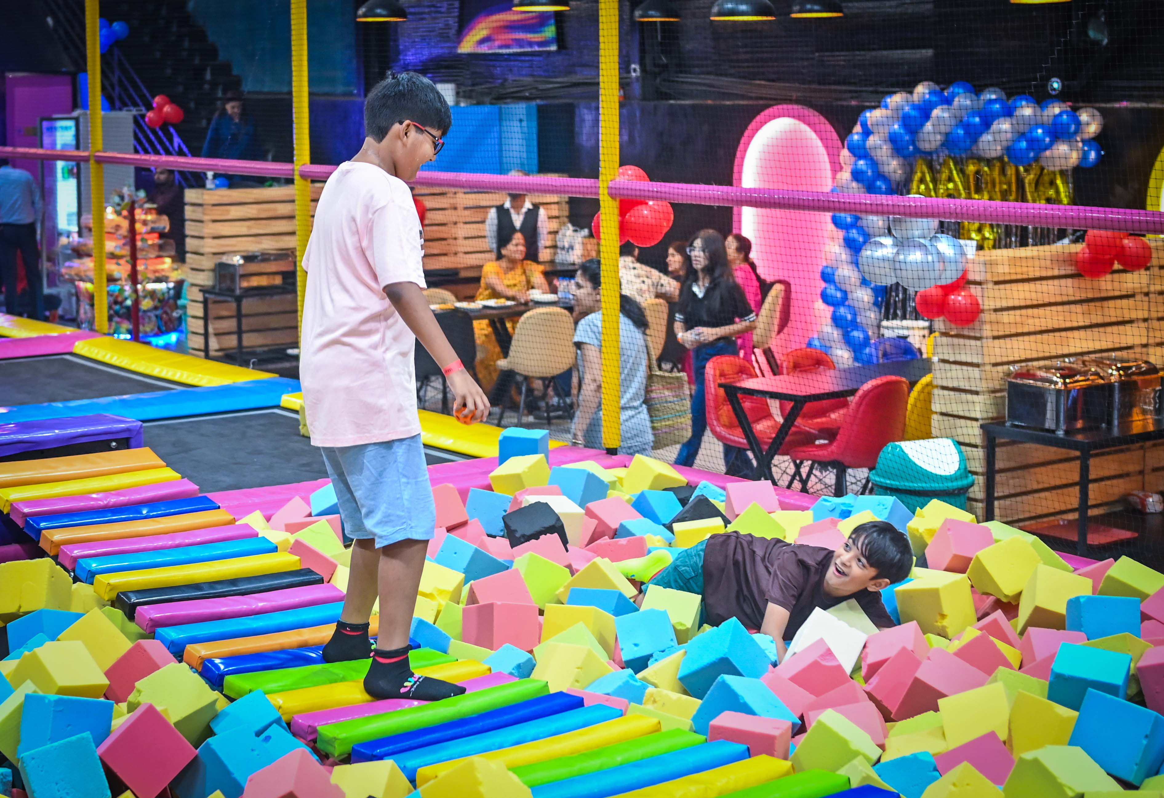 30 min Trampoline + 2 Arcade Coin