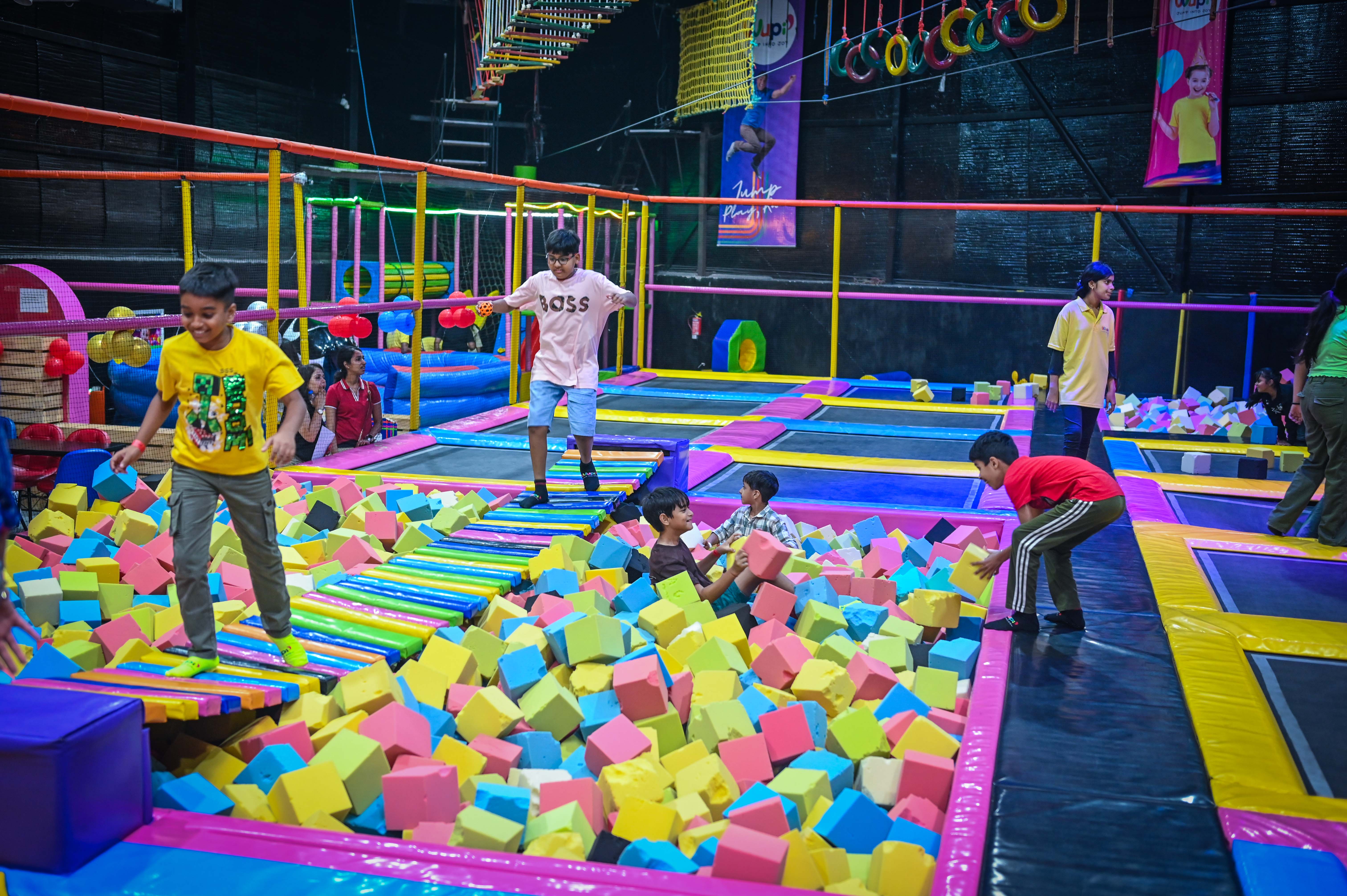 30 min Trampoline + 2 Arcade Coin