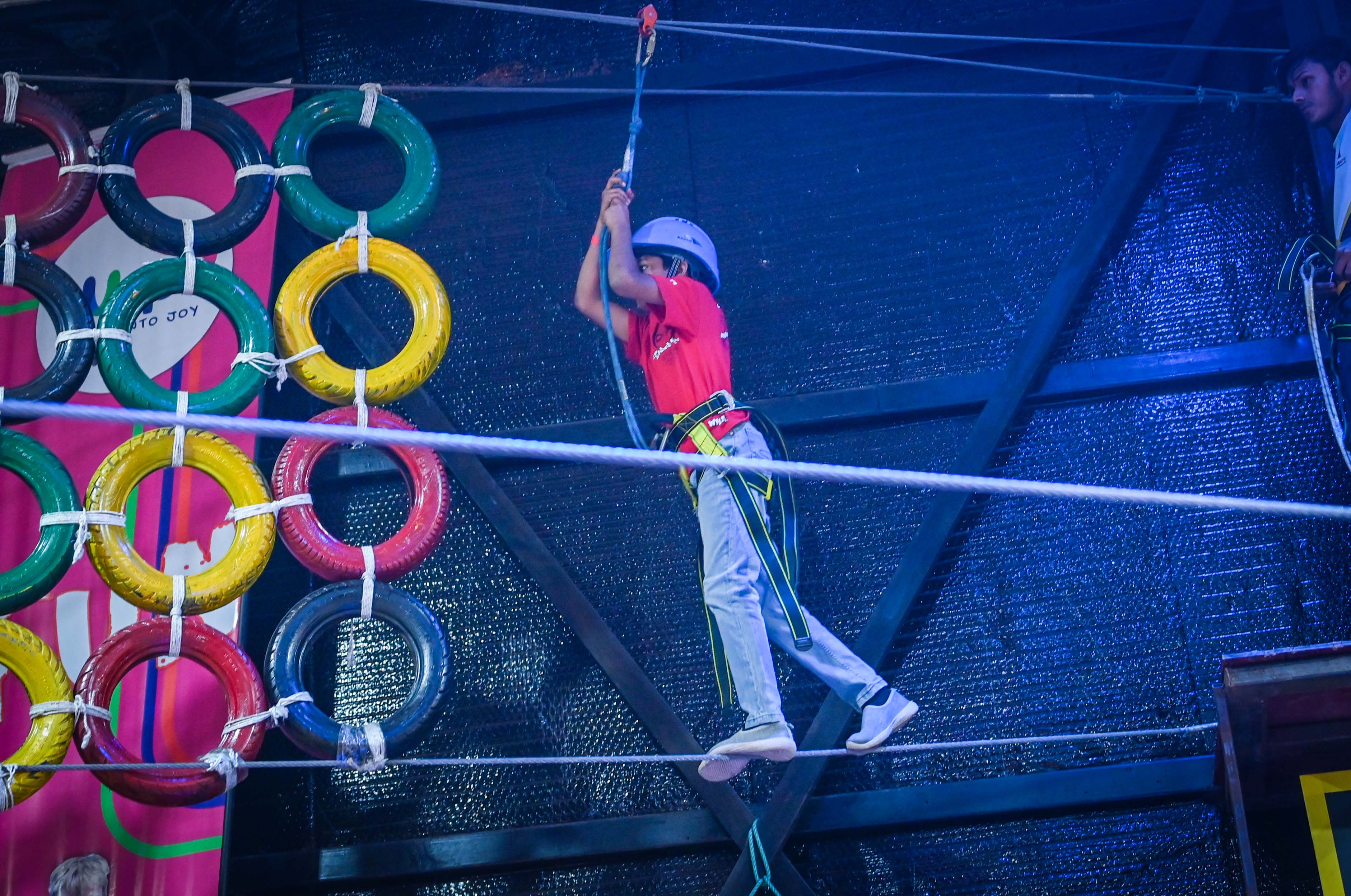 1 HR Trampoline + Adventure + 2 Arcade Coin