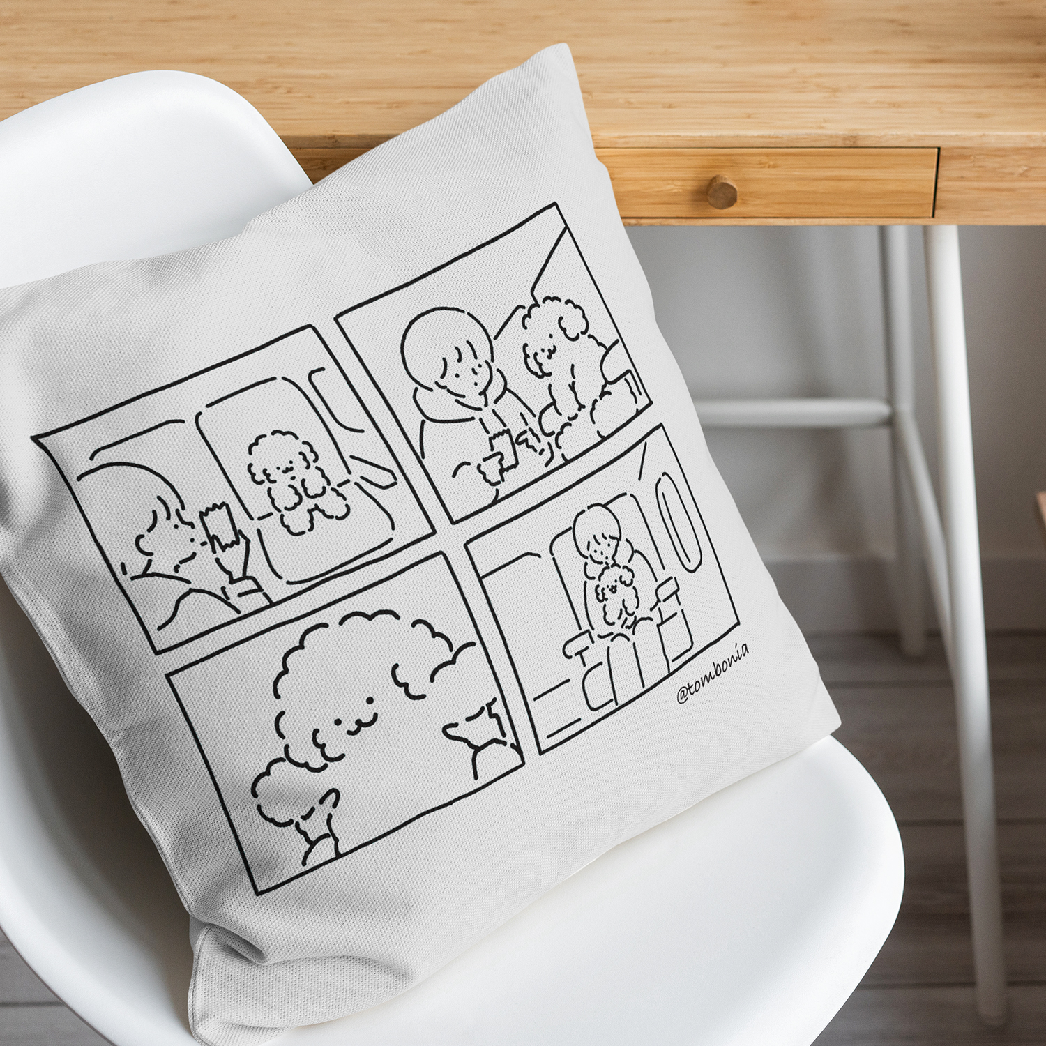 Muck 坐火車 Cushion