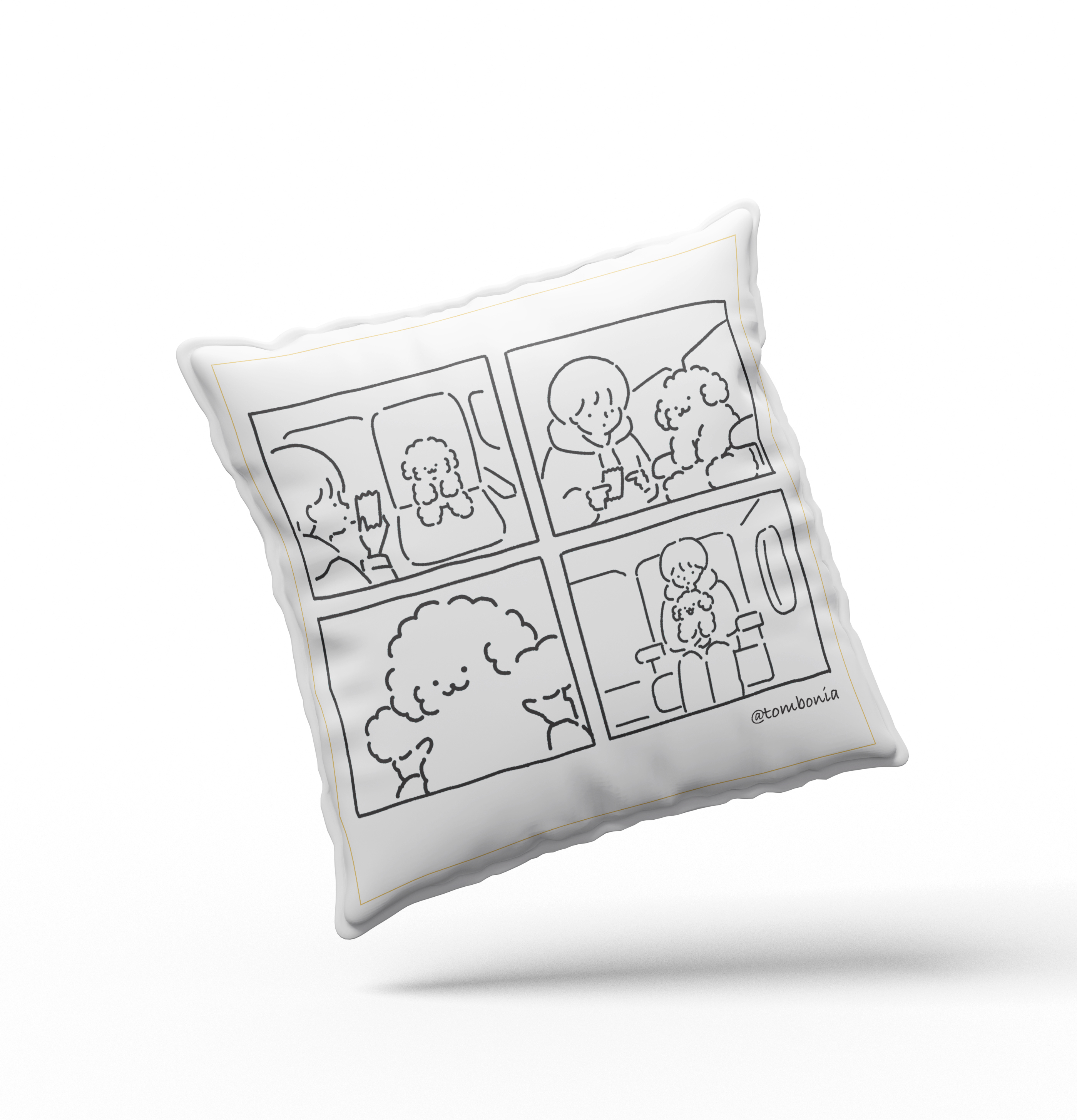 Muck 坐火車 Cushion