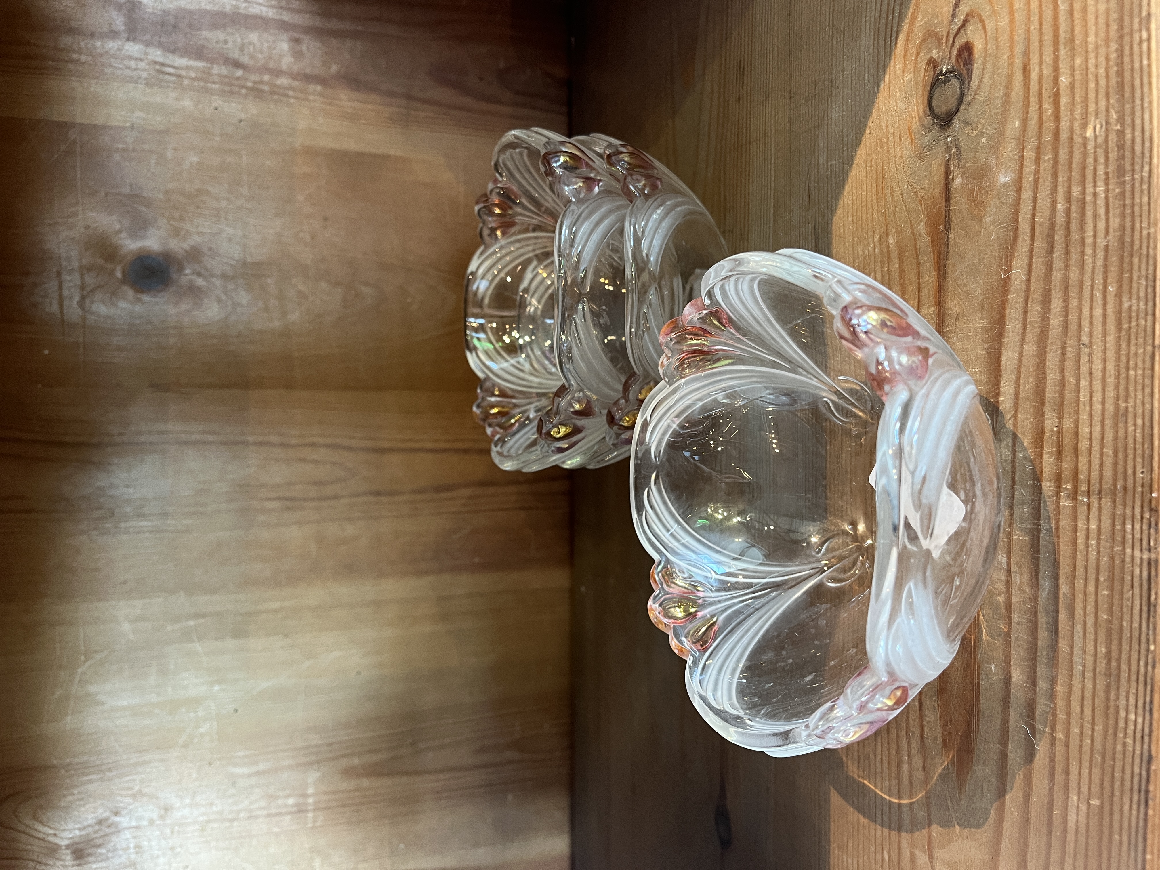 Bol en Verre Rose
