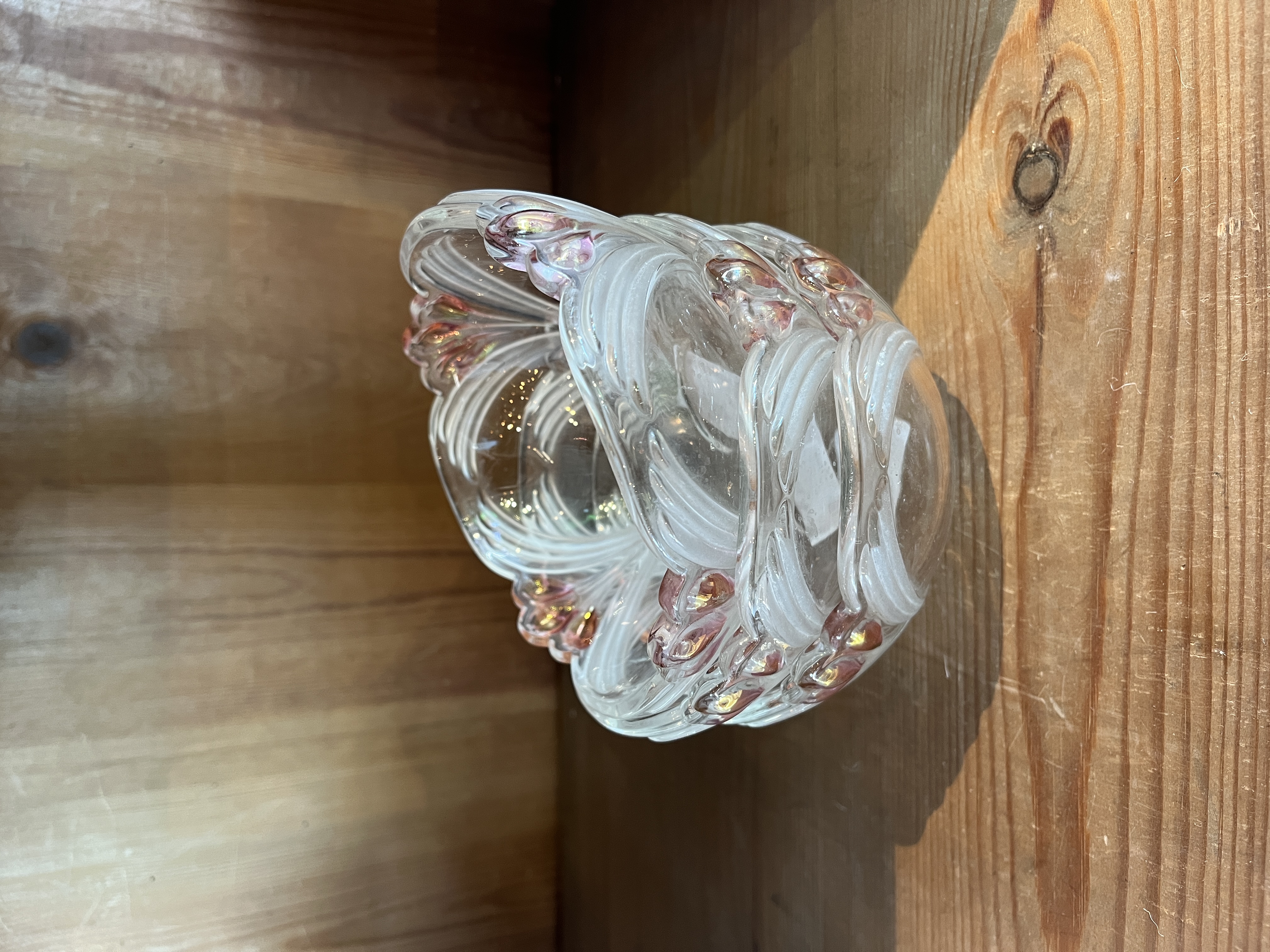 Bol en Verre Rose