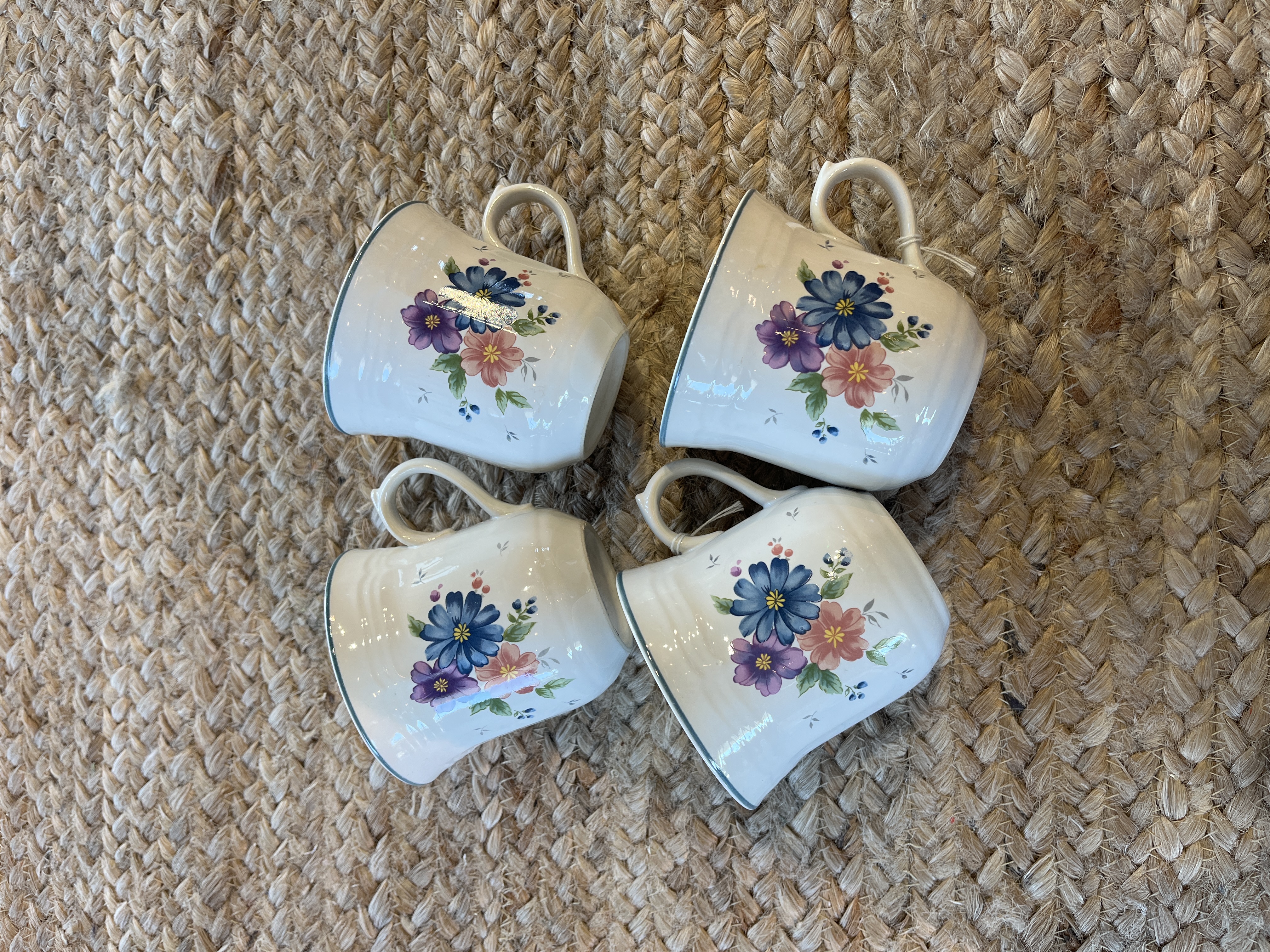 Tasses Fleuries