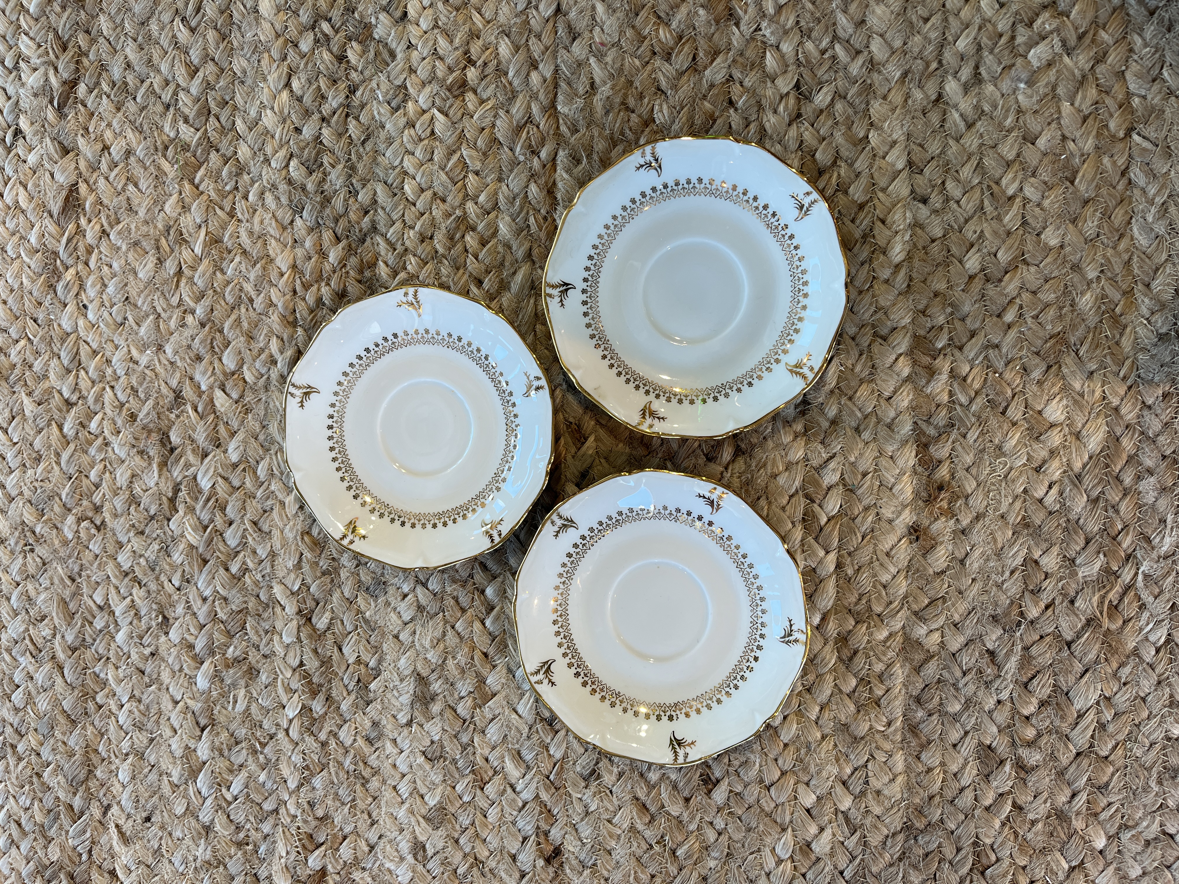 Sous Tasse en Porcelaine