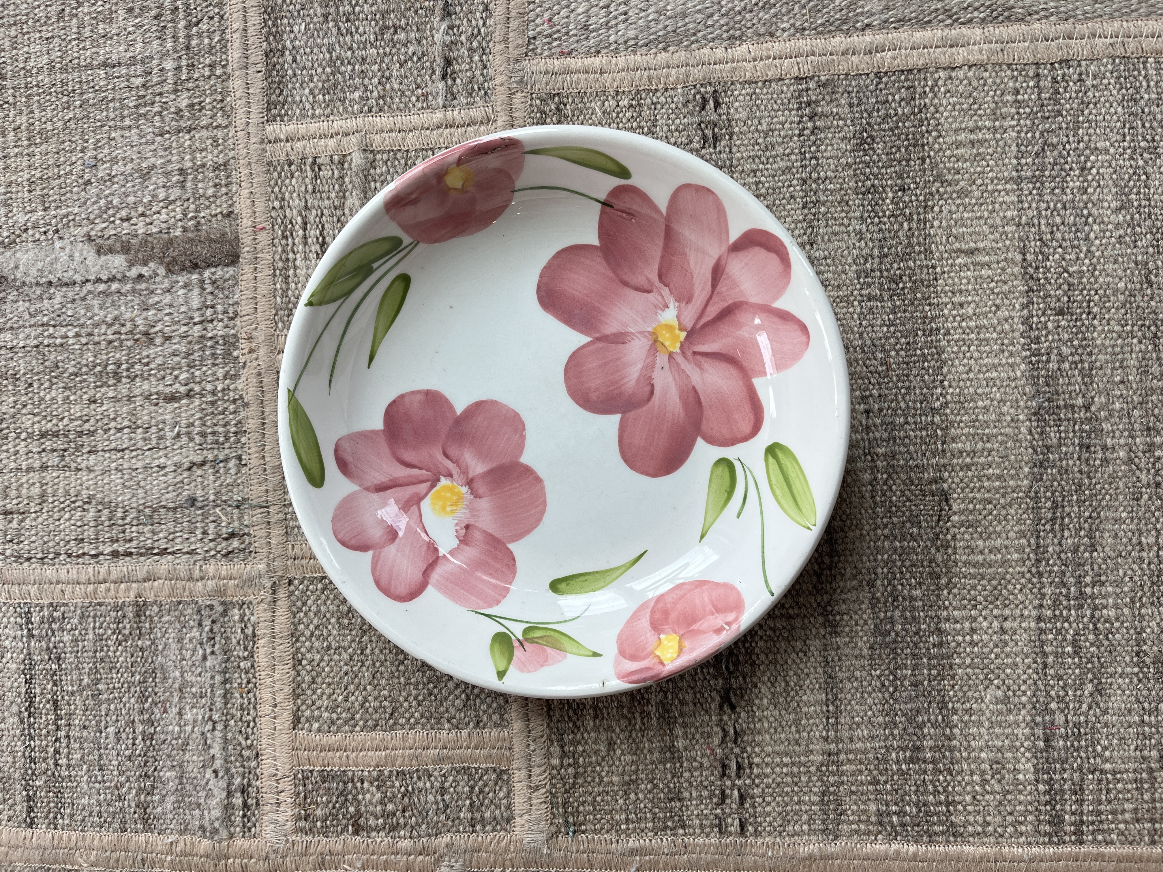 Assiette Fleurs