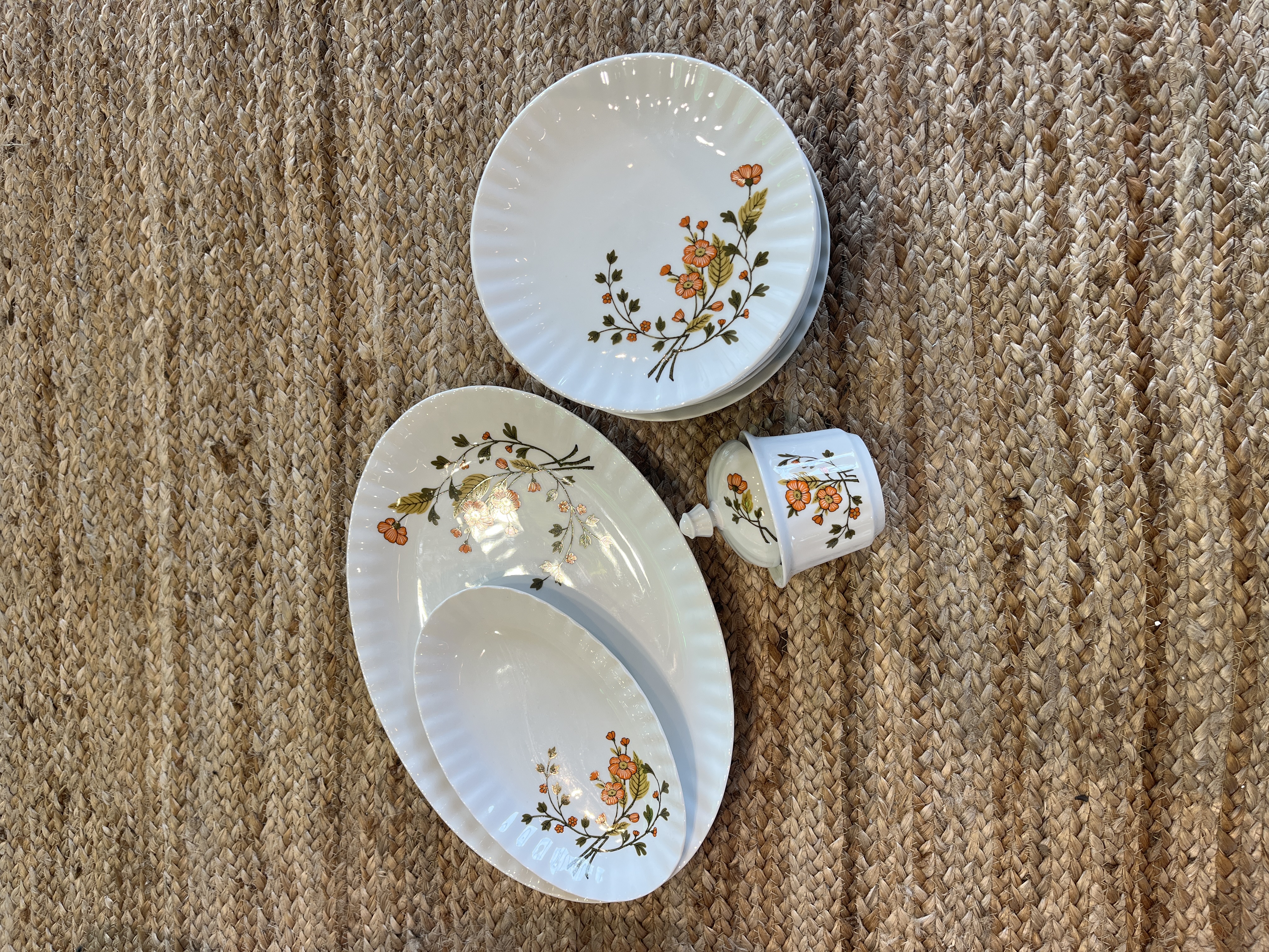 Service Fleurs Orange