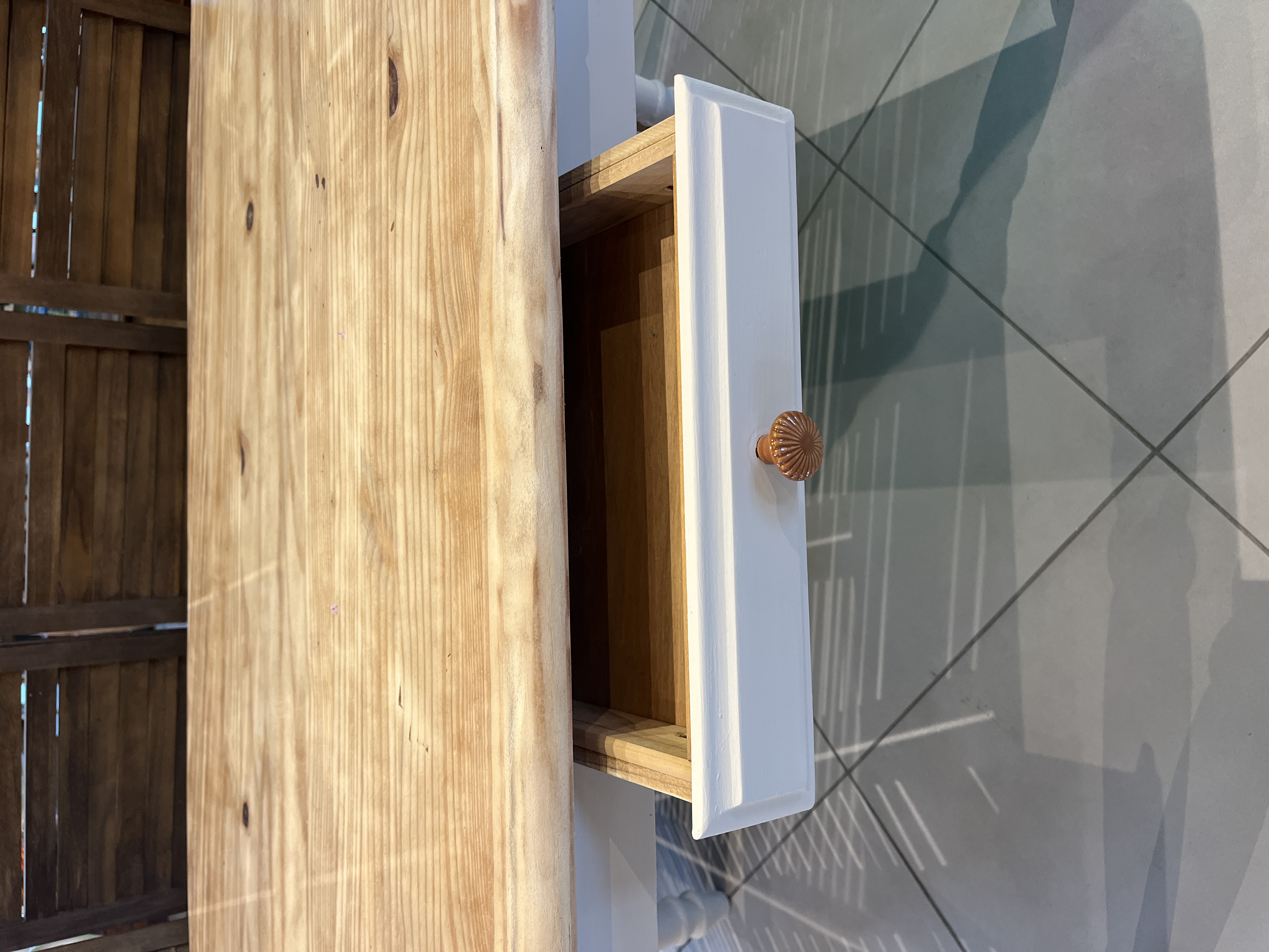Table Pieds Blanc