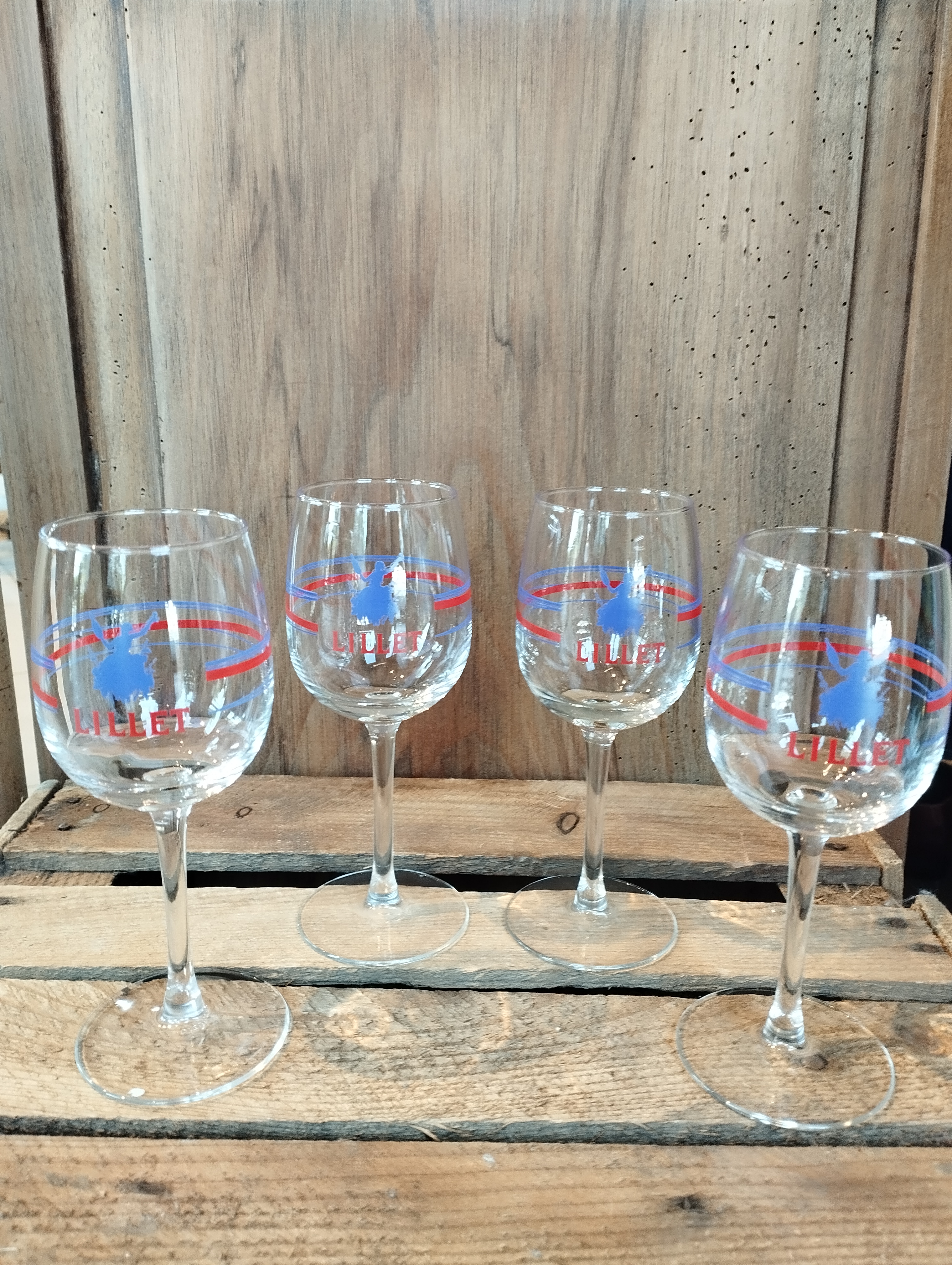 Lot de 4 Verres Lillet