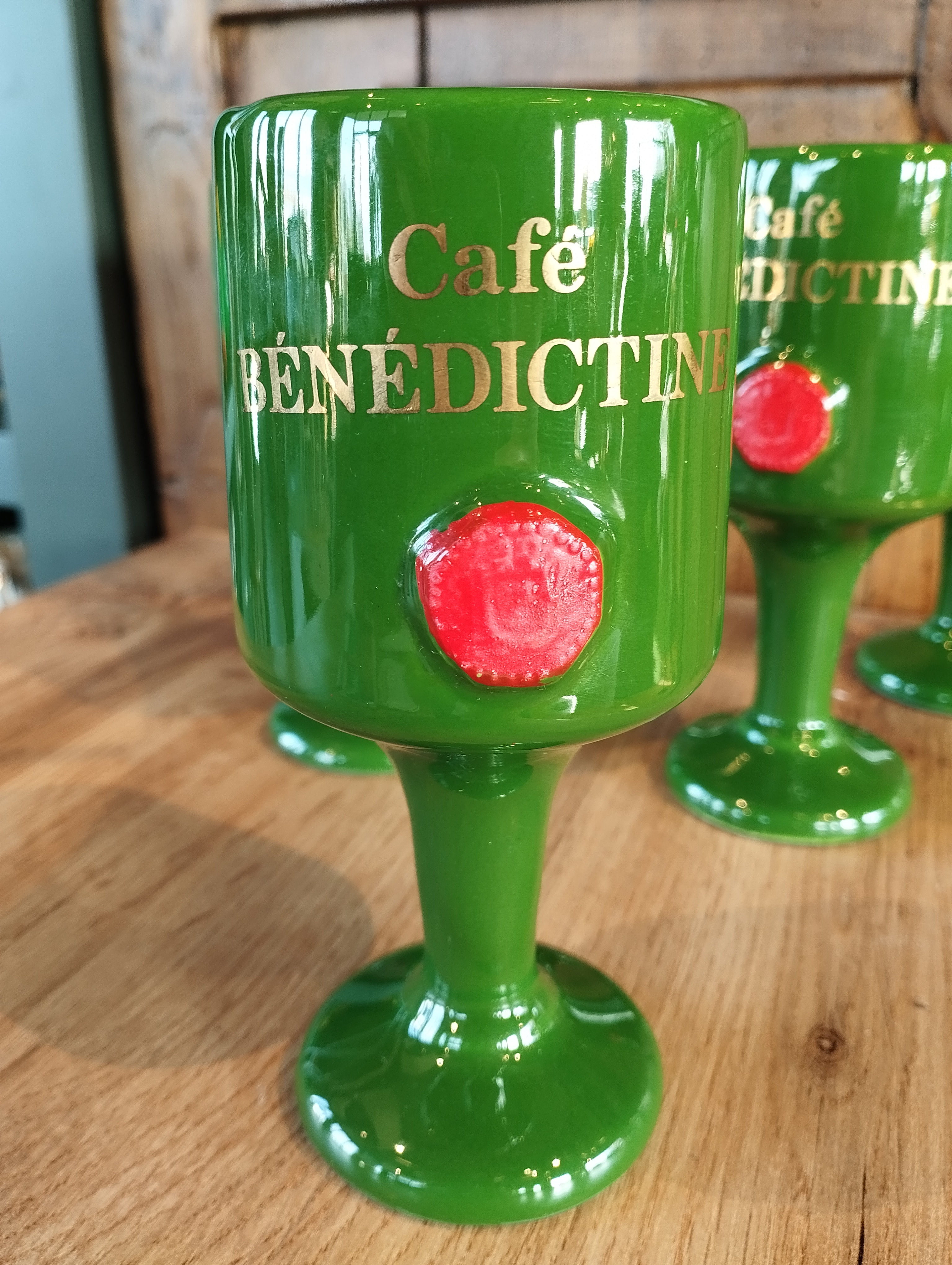 Lot de 6 Tasses Bénédictine