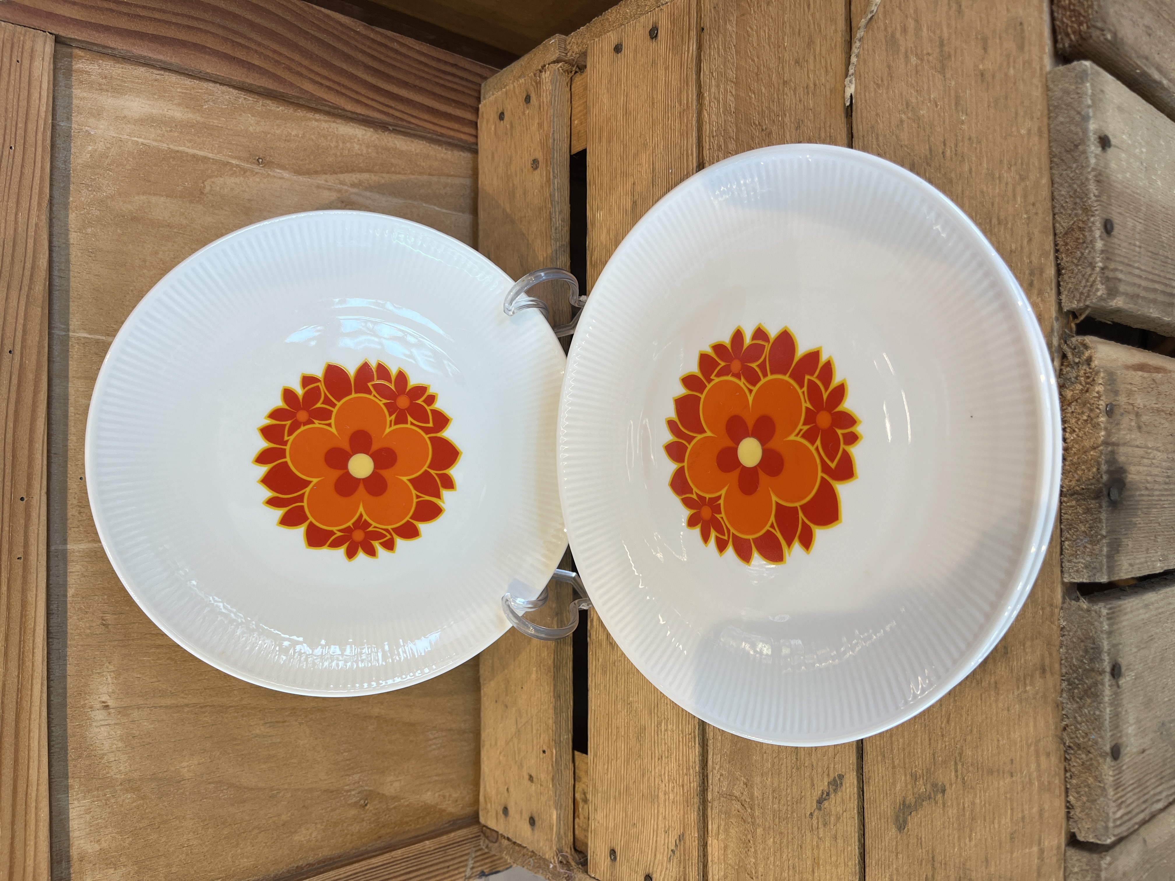 Assiettes Orange