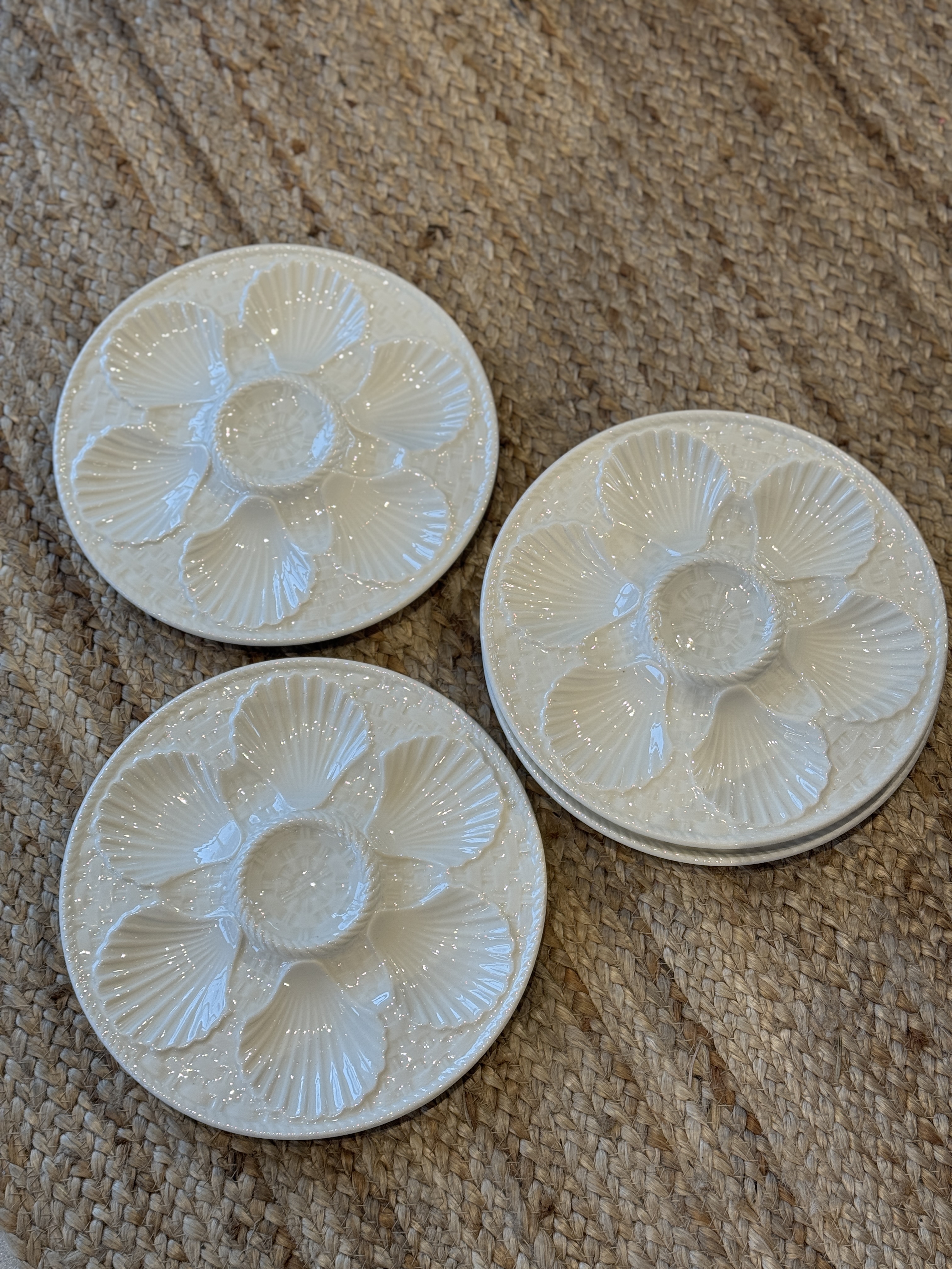 Lot Assiettes Coquillages