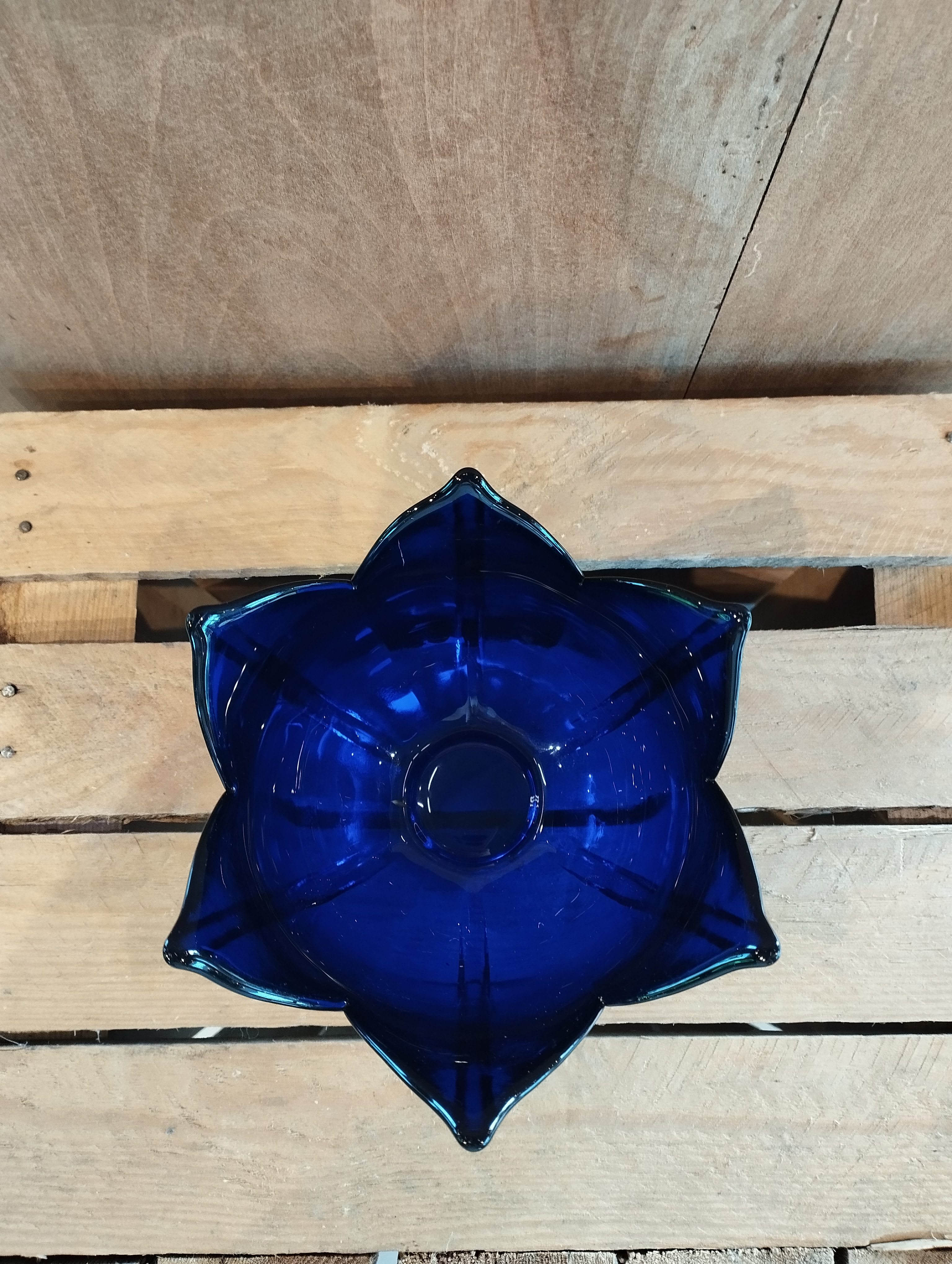 Vase Tulipe Bleu