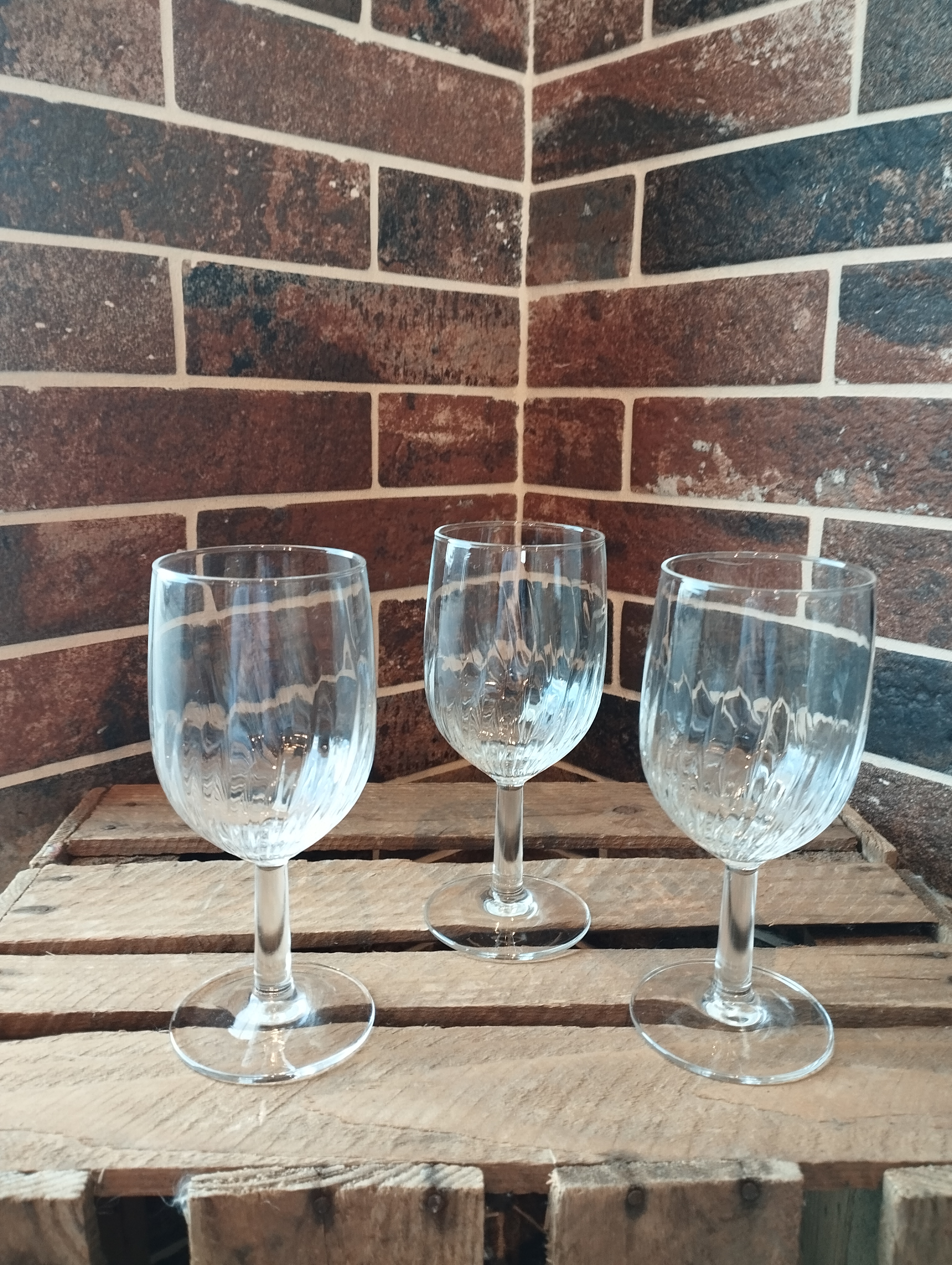 Lot 3 Verres à Pied