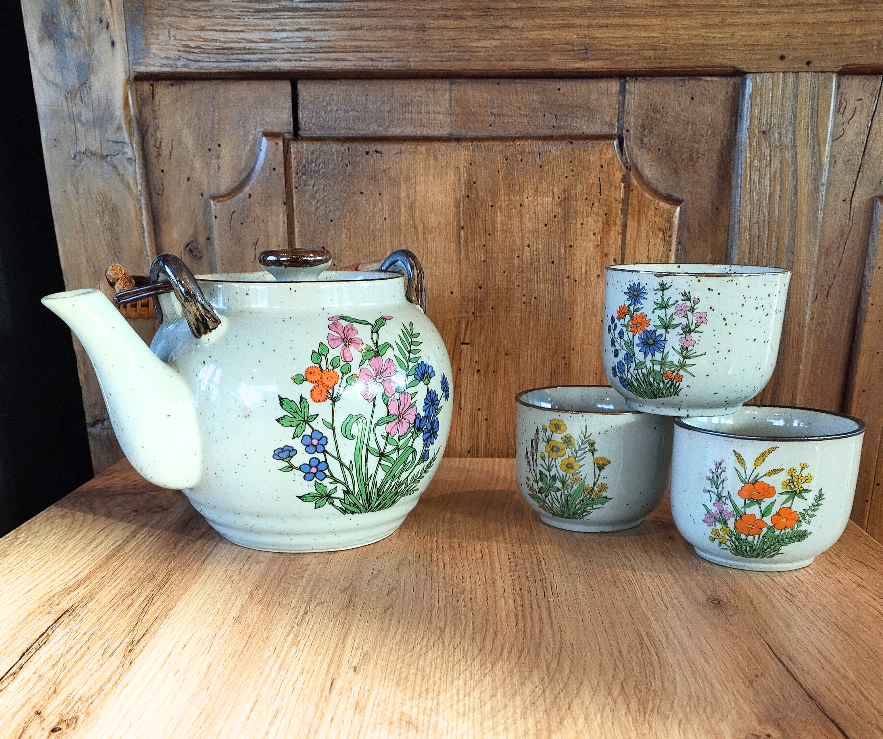 Théière & 3 Tasses