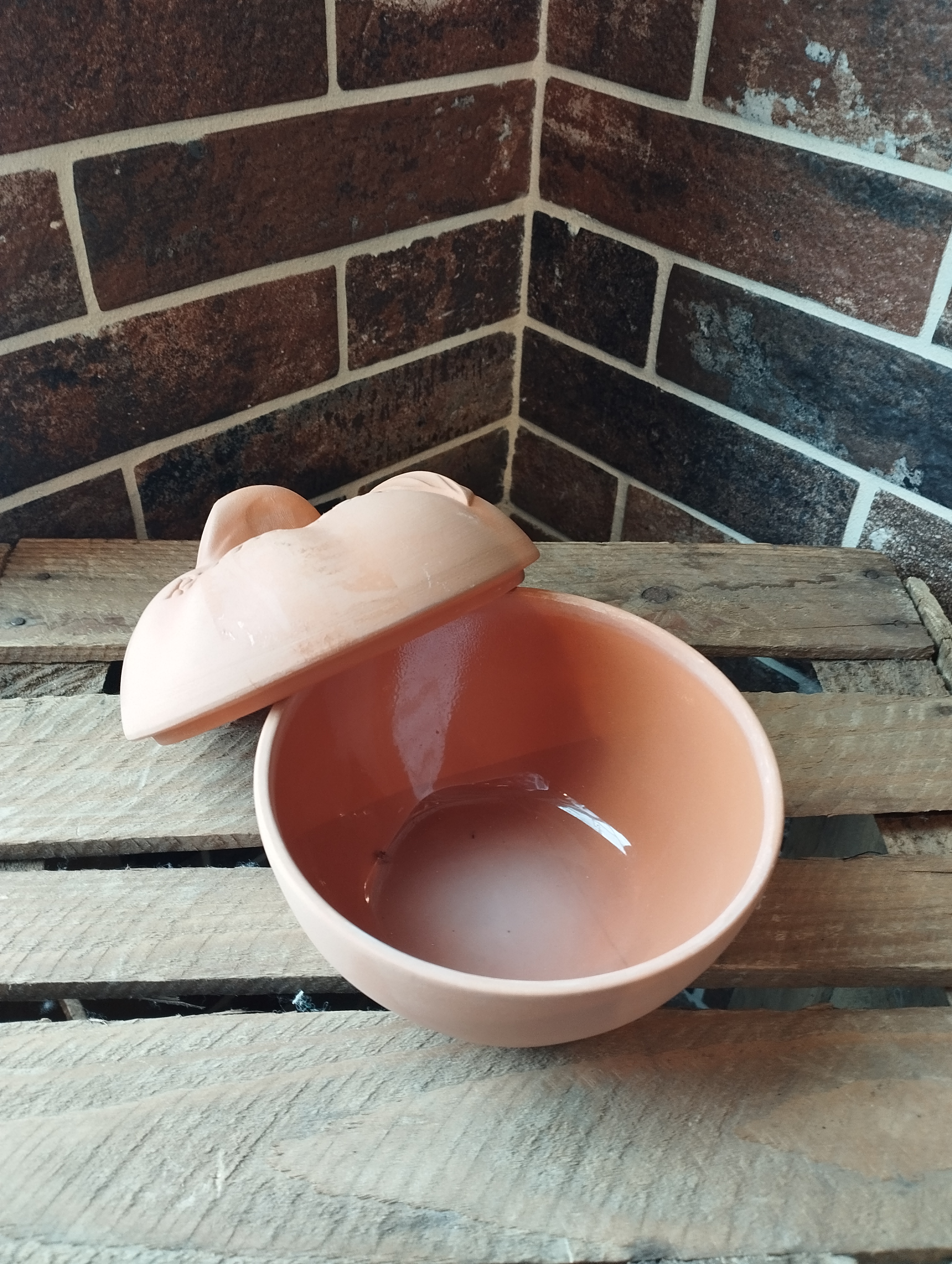 Plat en Terre Cuite Pomme