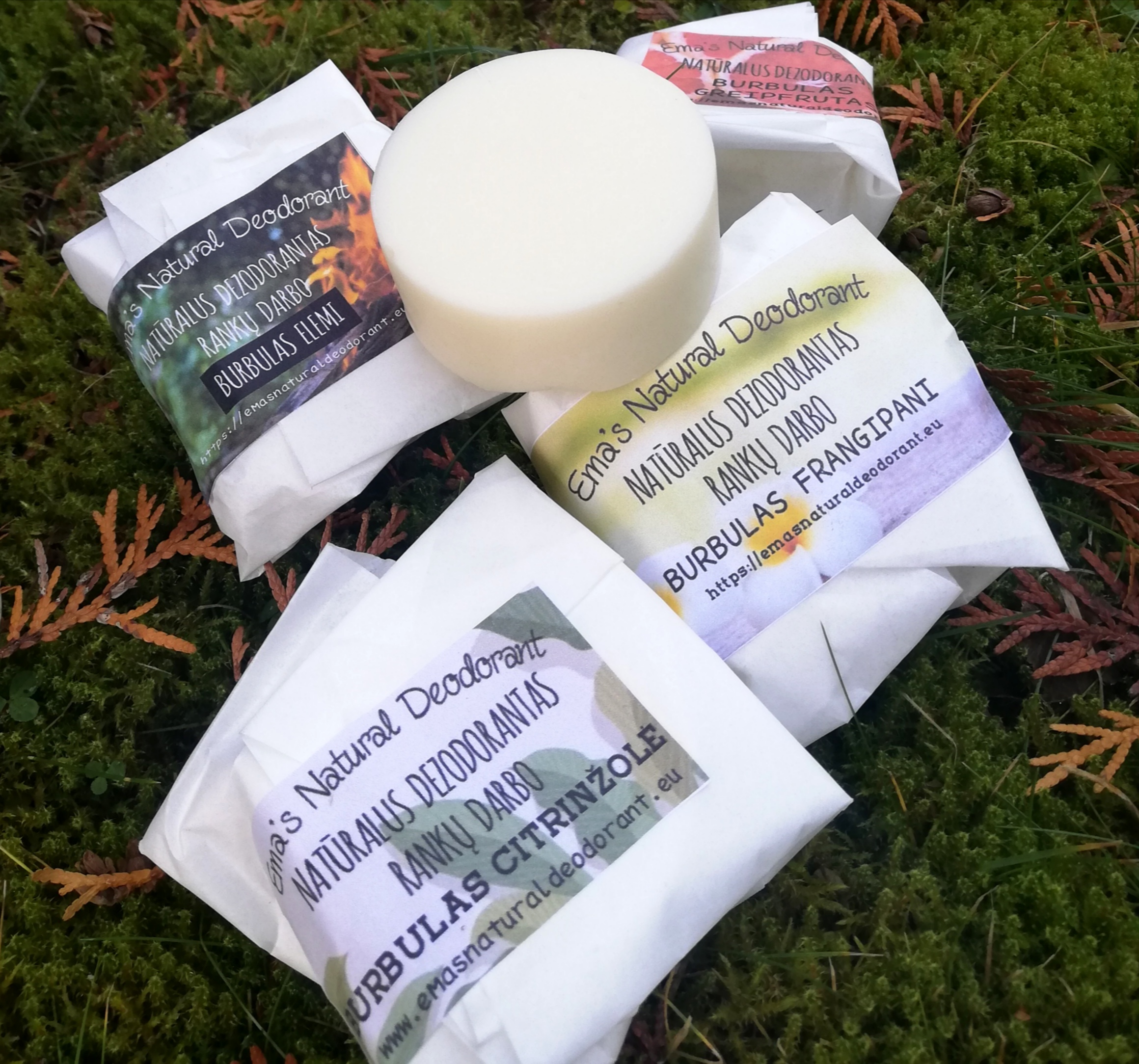 Dezodoranto papildymas || BE PAKUOTĖS || 75g burbulas