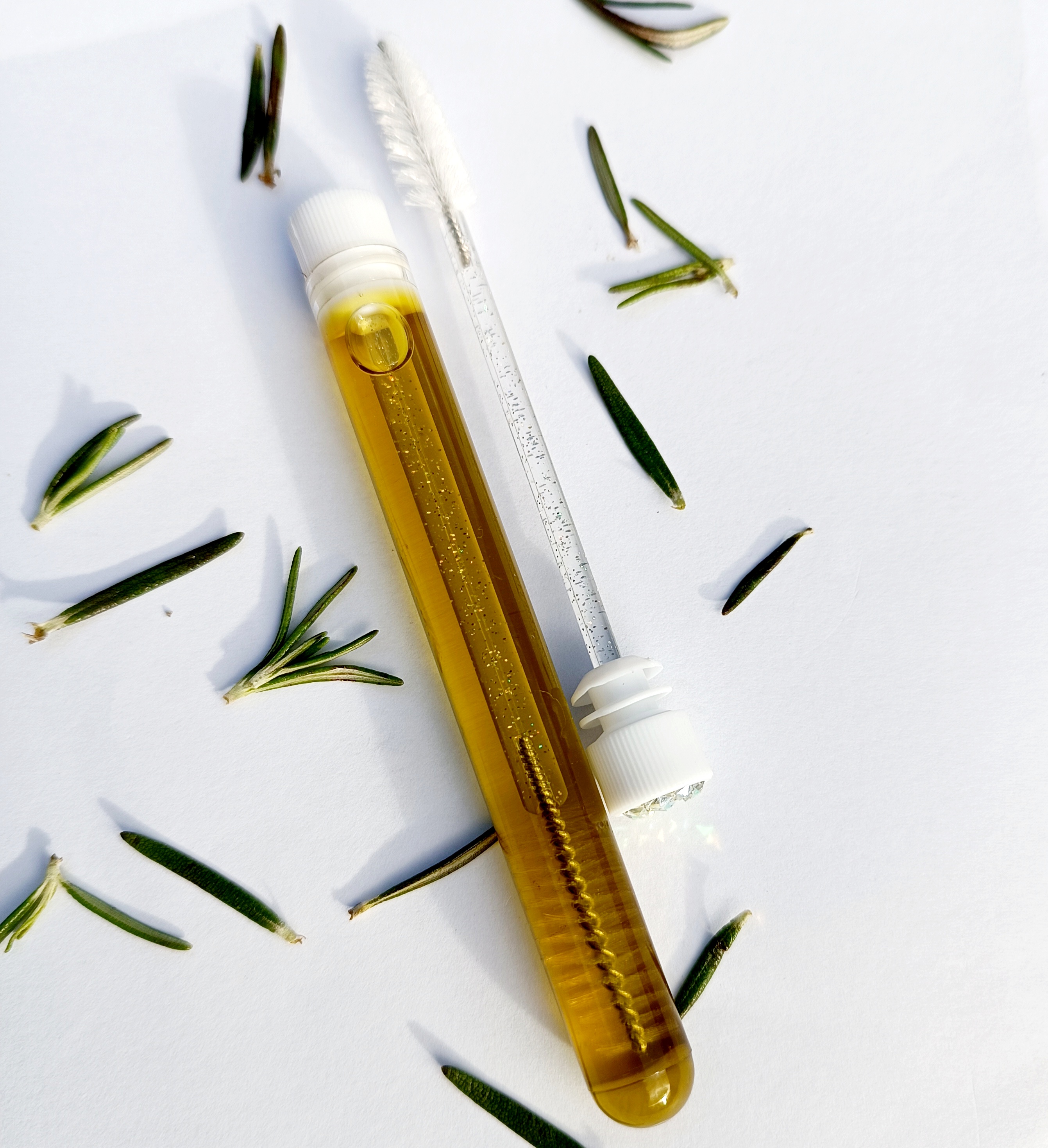 Antakių augimą skatinantis natūralus aliejus || 5ml su tušo šepetėlio aplikatoriumi