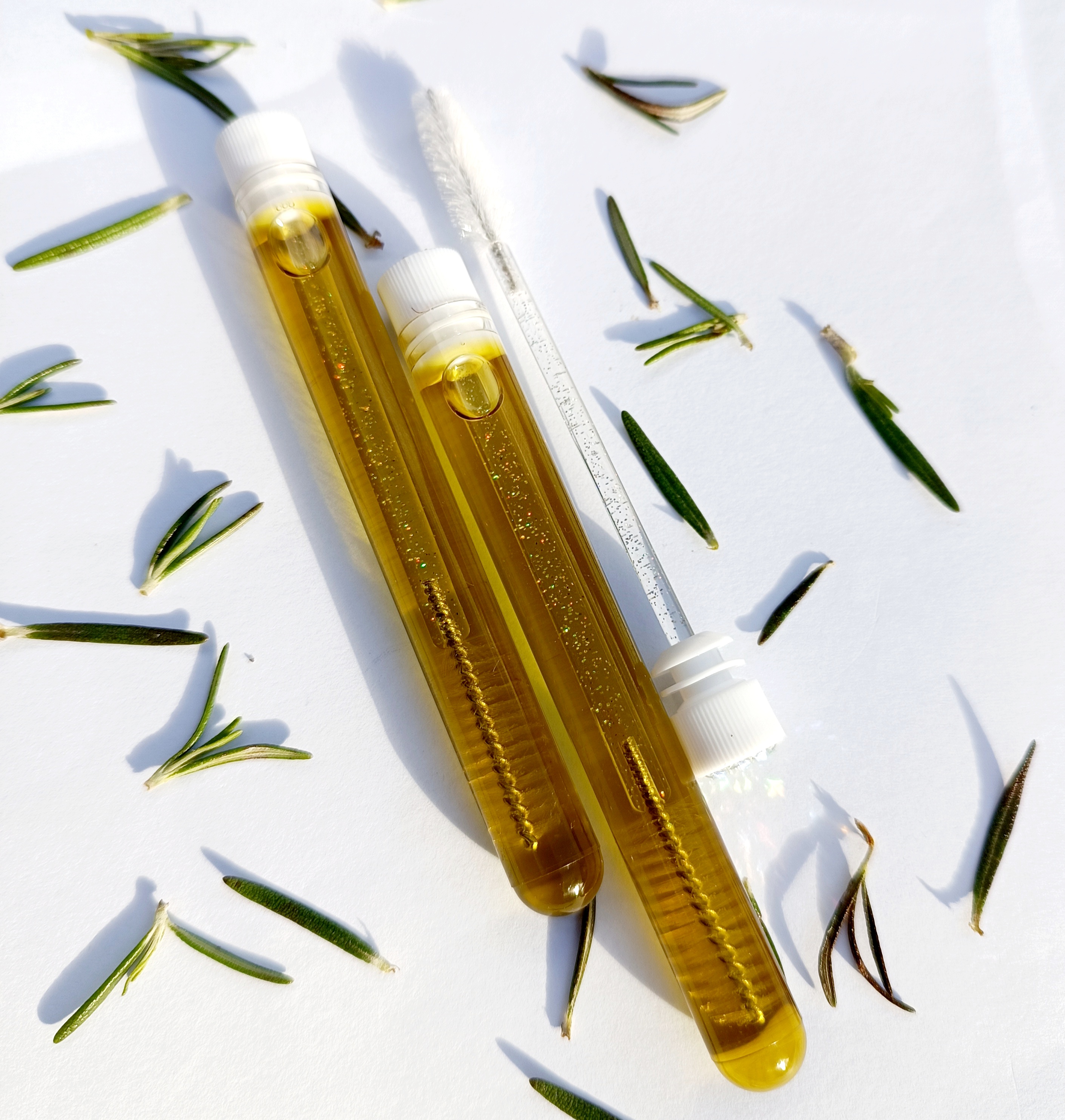 Antakių augimą skatinantis natūralus aliejus || 5ml su tušo šepetėlio aplikatoriumi