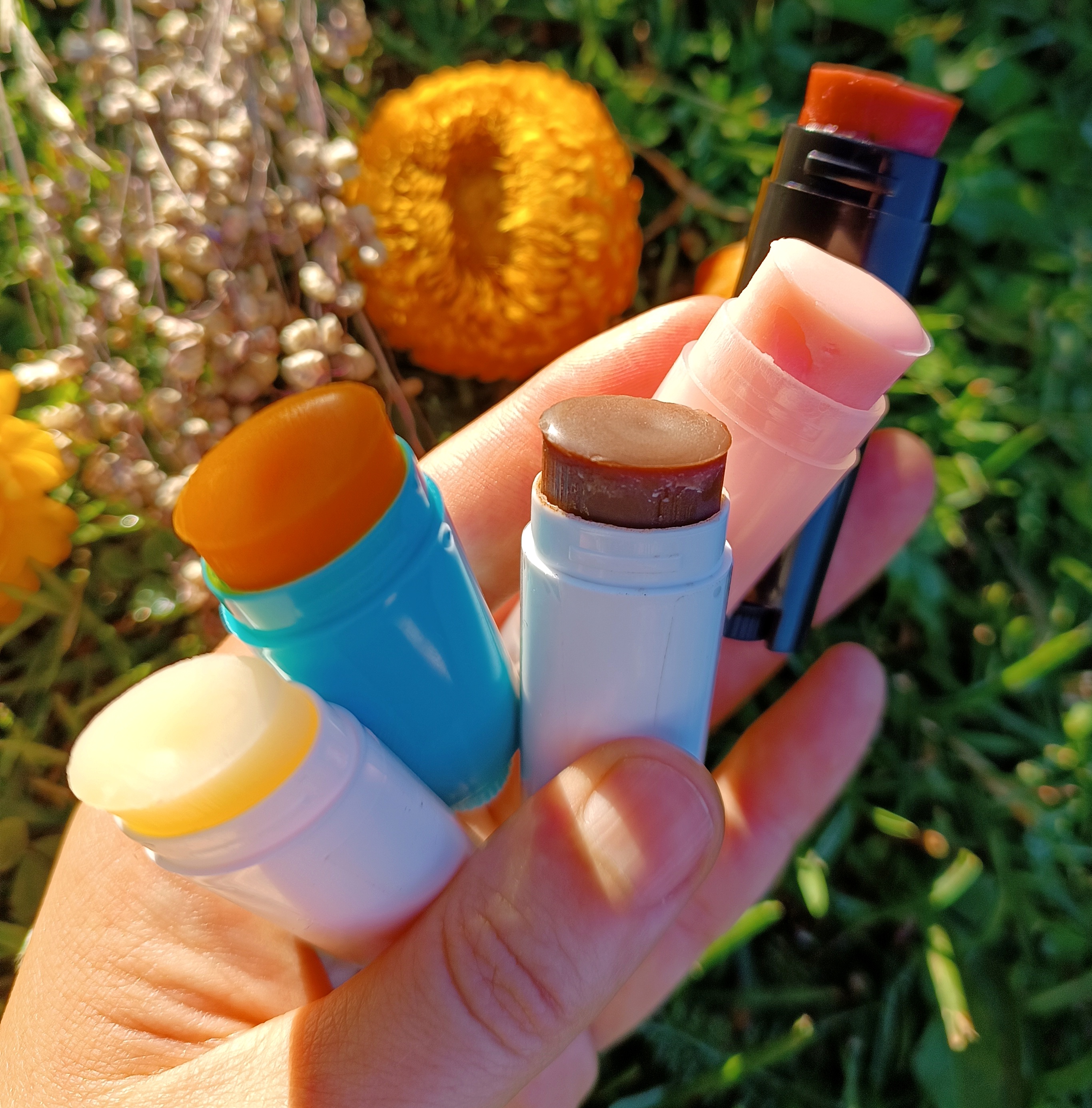 Lūpų sviestukai || Su sviestmedžio ir kakavos sviestais || Tinka veganams || 5ml