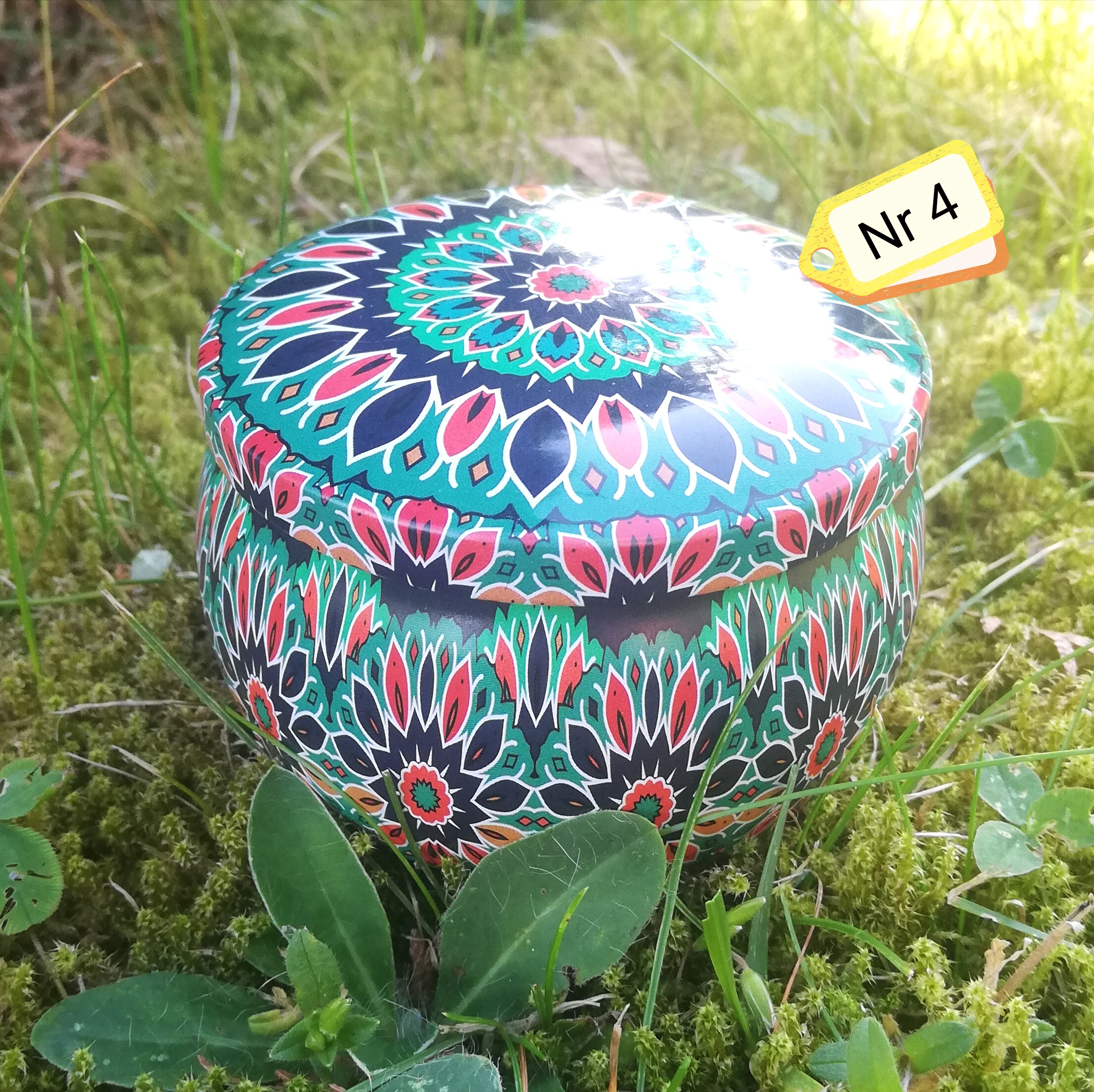 Kelioninė metalinė dėžutė šampūnui MIDI (burbului)