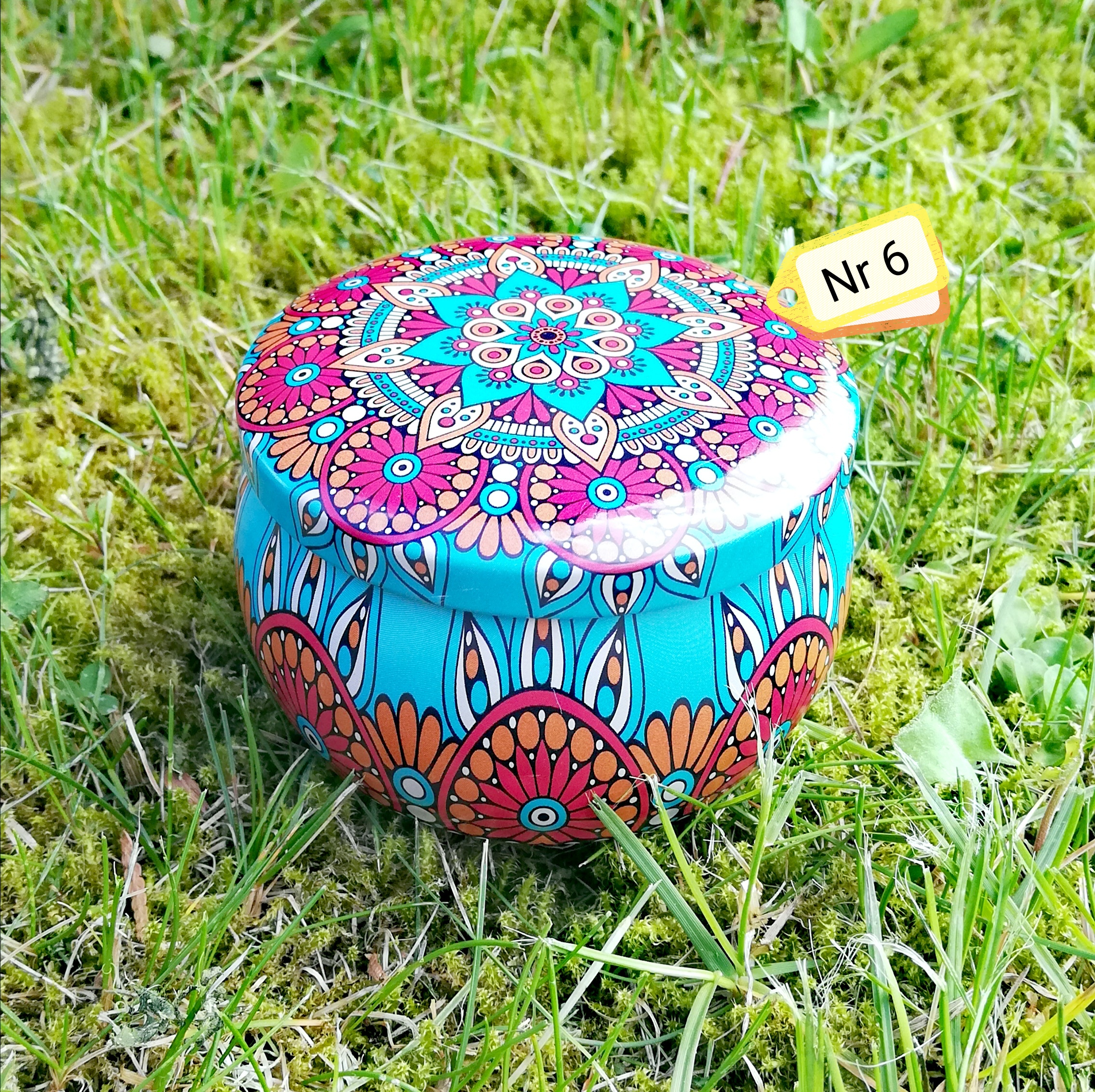 Kelioninė metalinė dėžutė šampūnui MIDI (burbului)